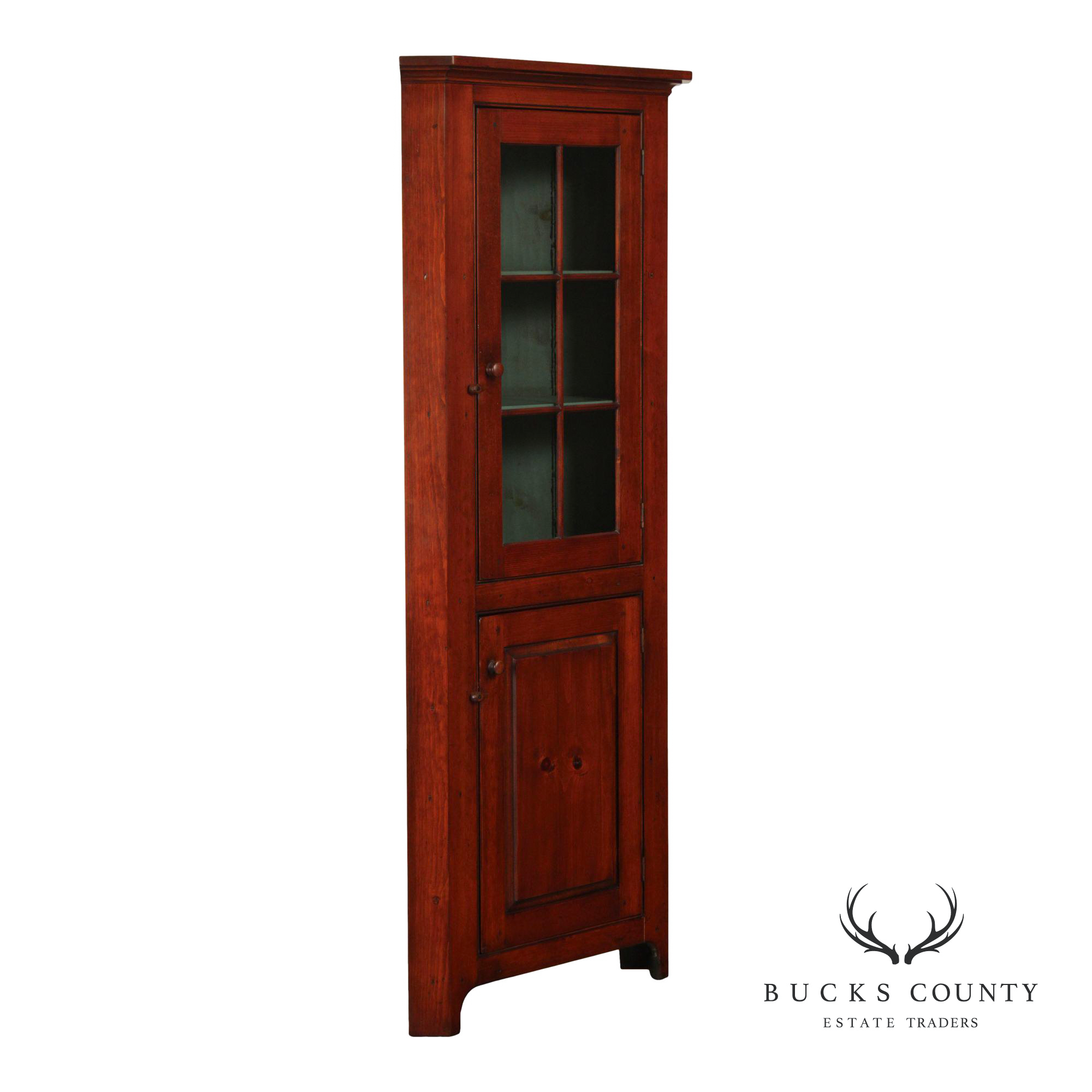 William Draper Country Classics Pine Corner Cabinet