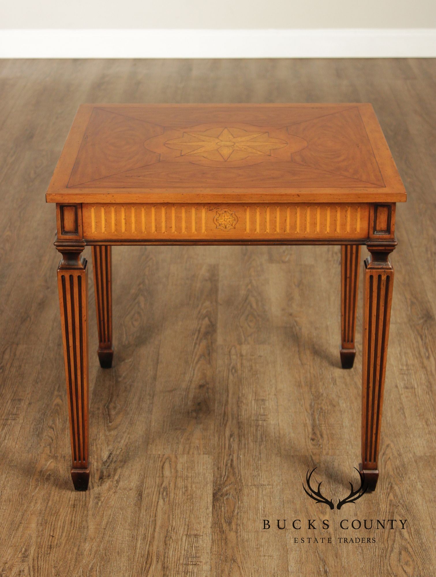 Theodore Alexander 'Coleccion Madrid' Parquetry Side Table