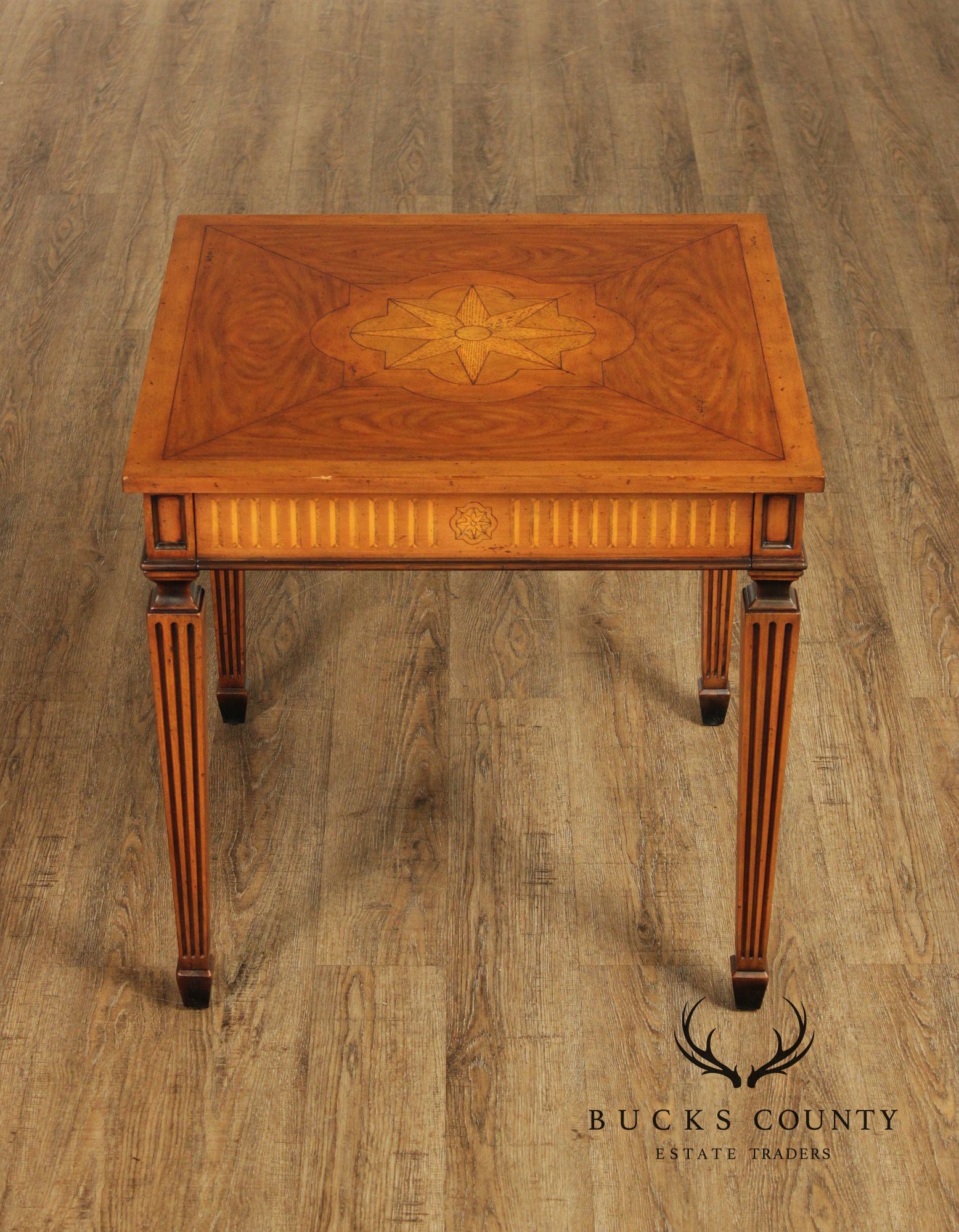 Theodore Alexander 'Coleccion Madrid' Parquetry Side Table