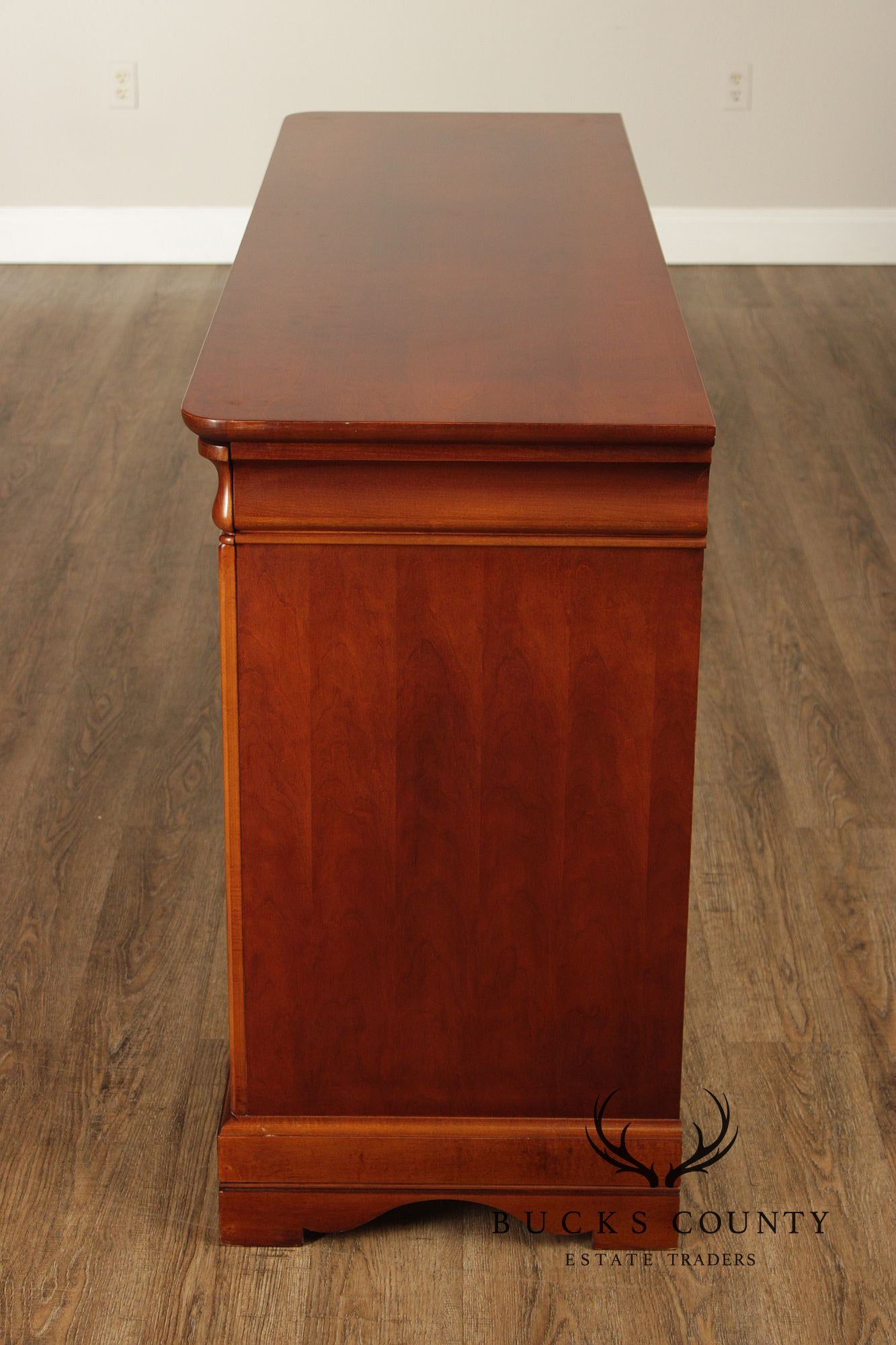 Lexington Louis Philippe Style Chez Michelle Cherry Nine Drawer Dresser
