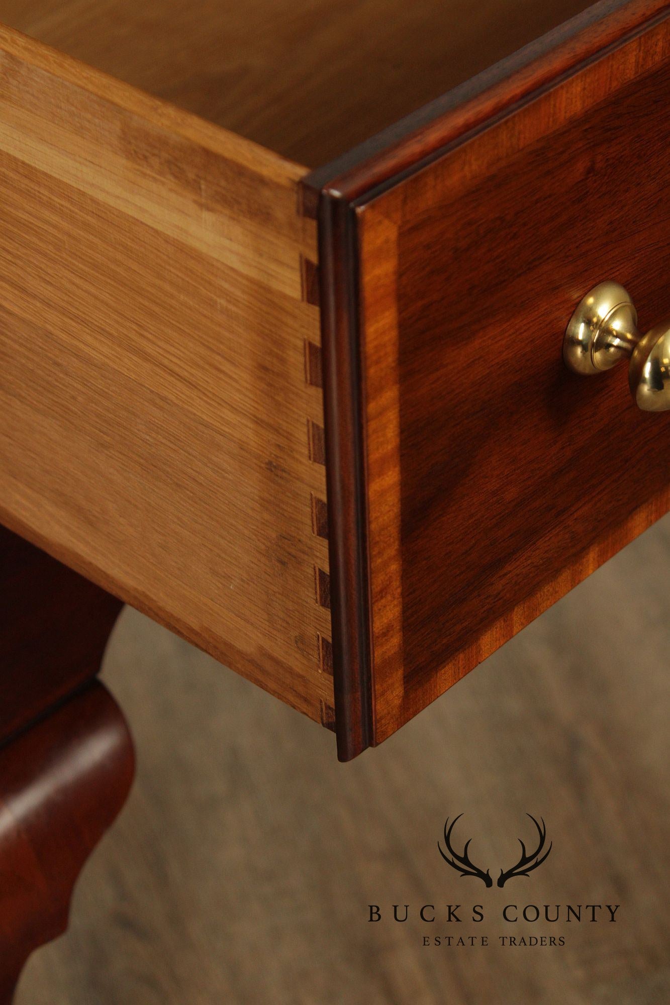 Henkel-Harris Jamestown Colony Mahogany Queen Anne Style Sideboard