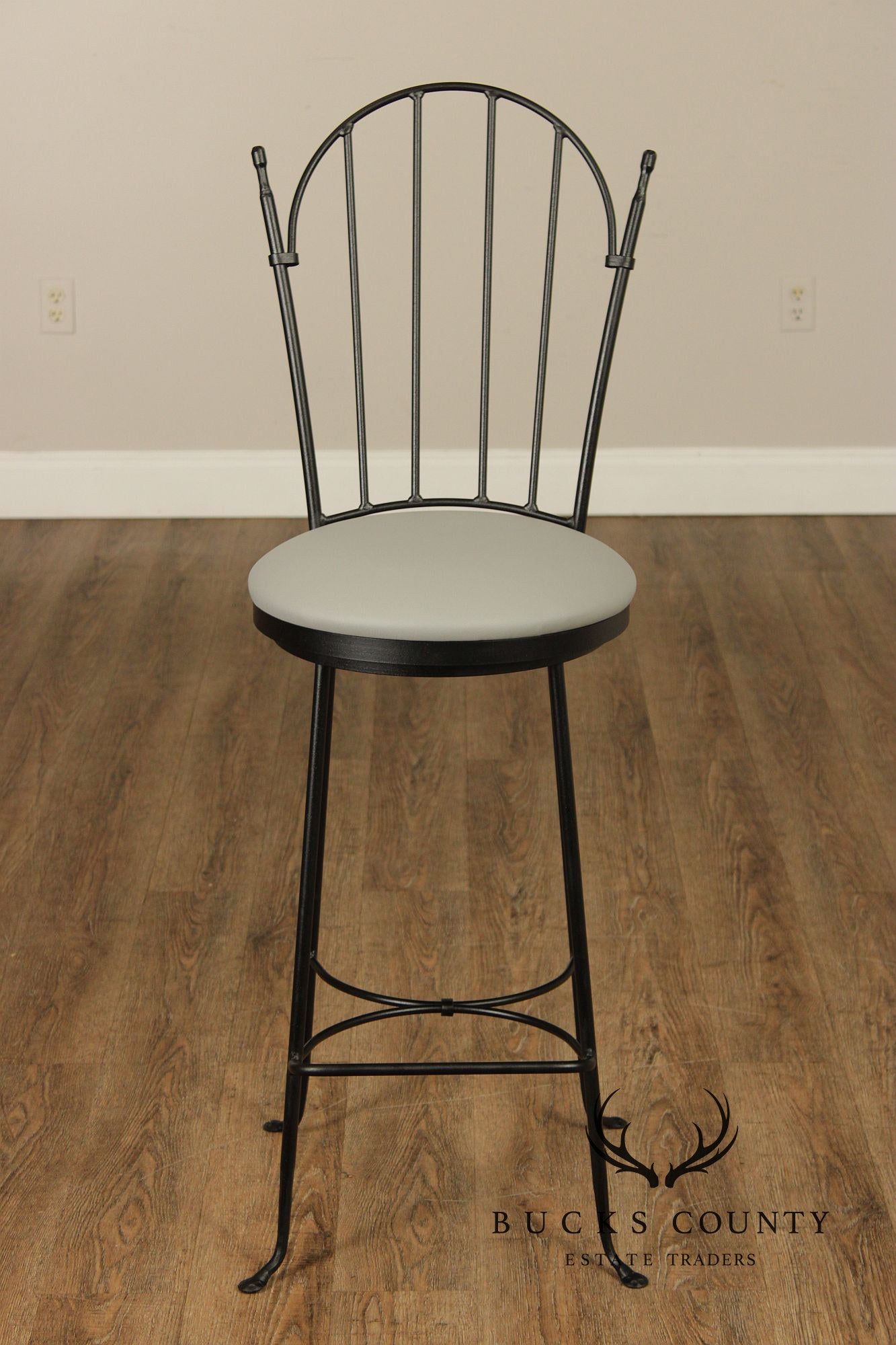 Charleston Forge Set of Three Swivel Bar Stools