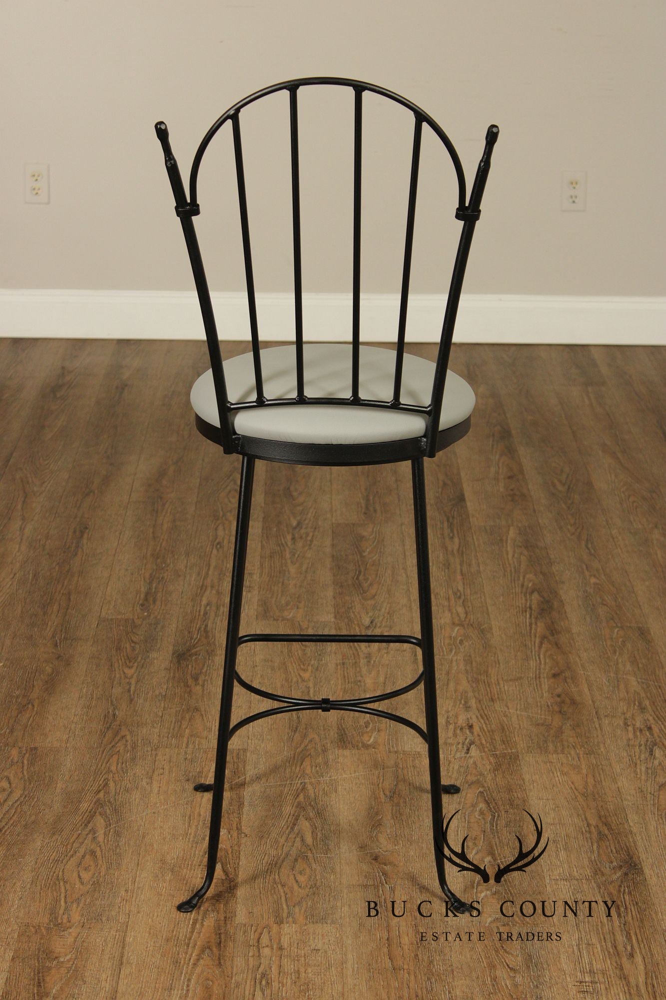 Charleston Forge Set of Three Swivel Bar Stools
