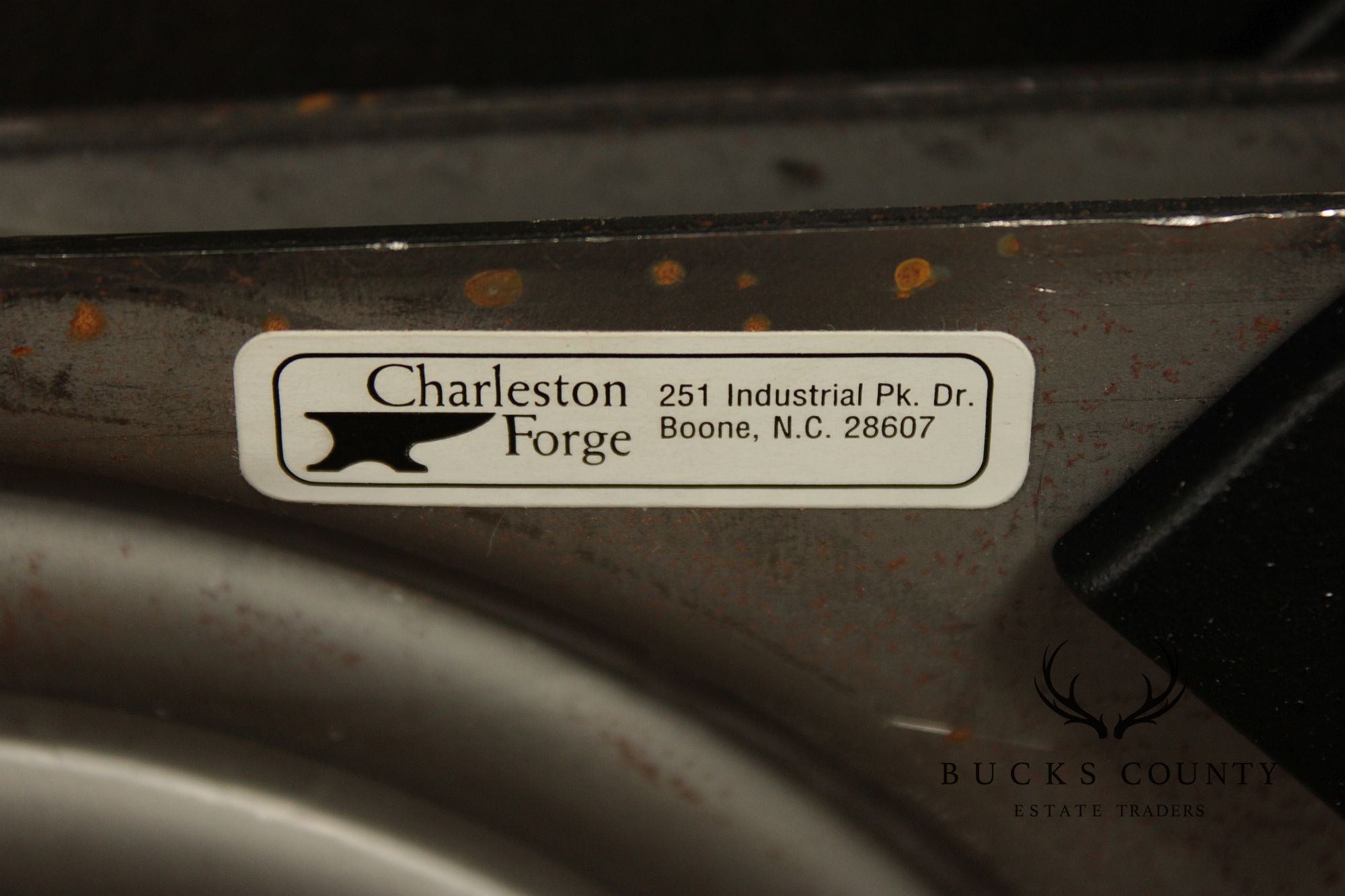 Charleston Forge Set of Three Swivel Bar Stools