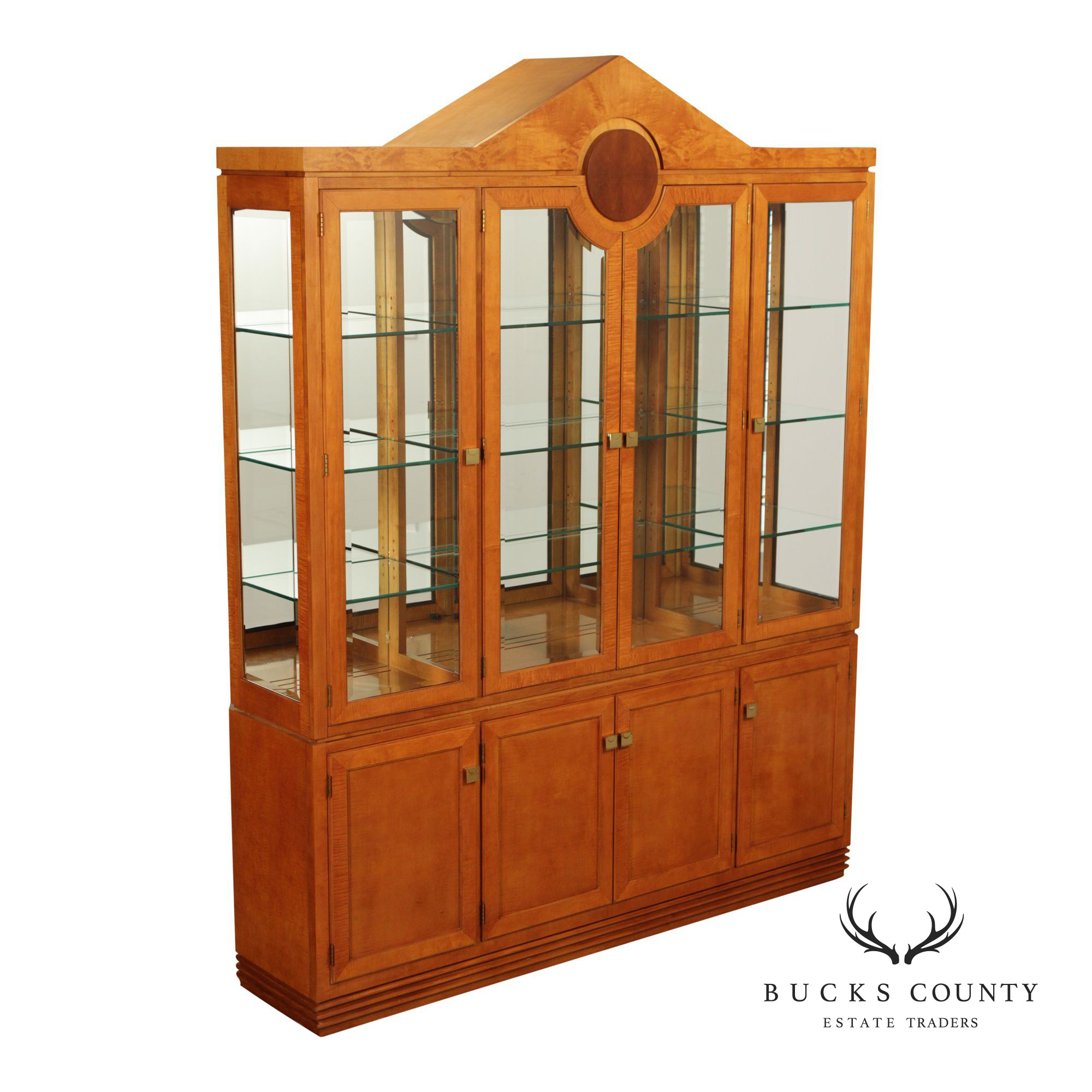Hickory White Genesis Collection Maple China Cabinet