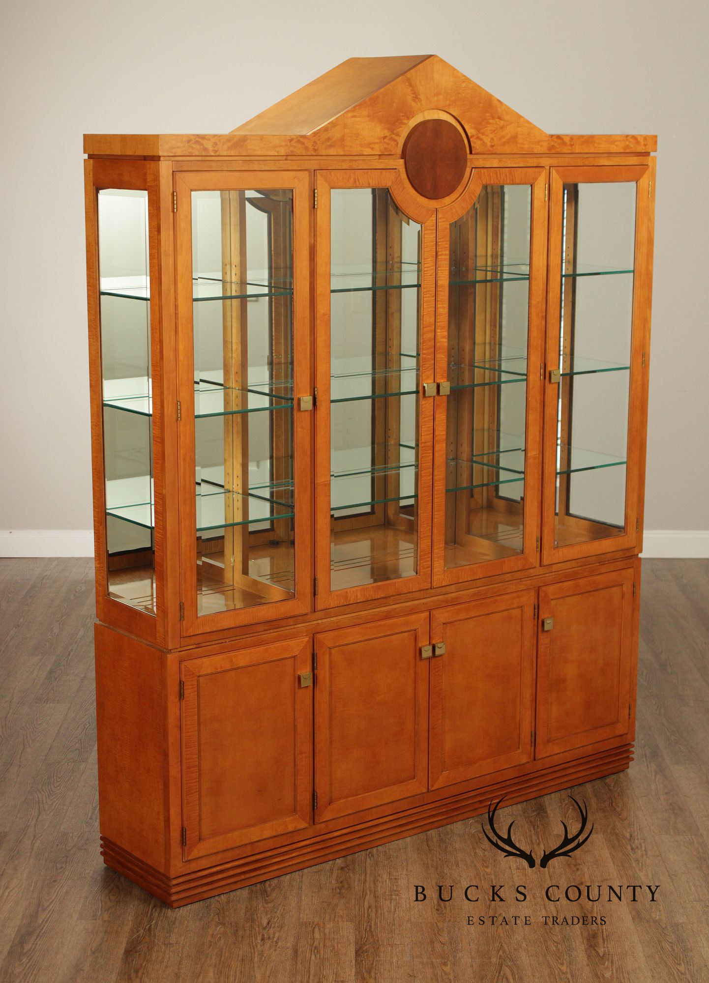 Hickory White Genesis Collection Maple China Cabinet