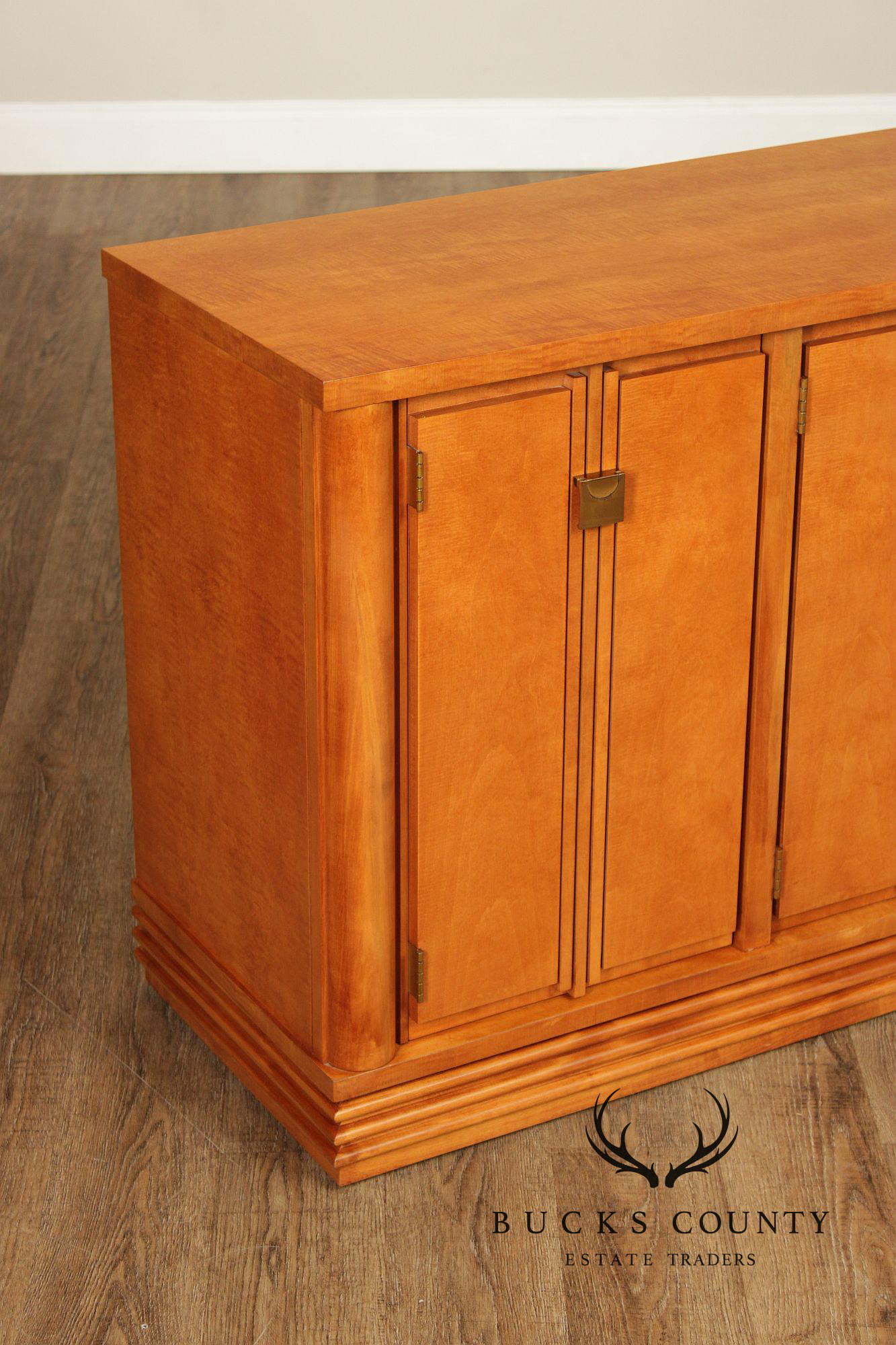 Hickory White Genesis Collection Art Deco Style Maple Sideboard