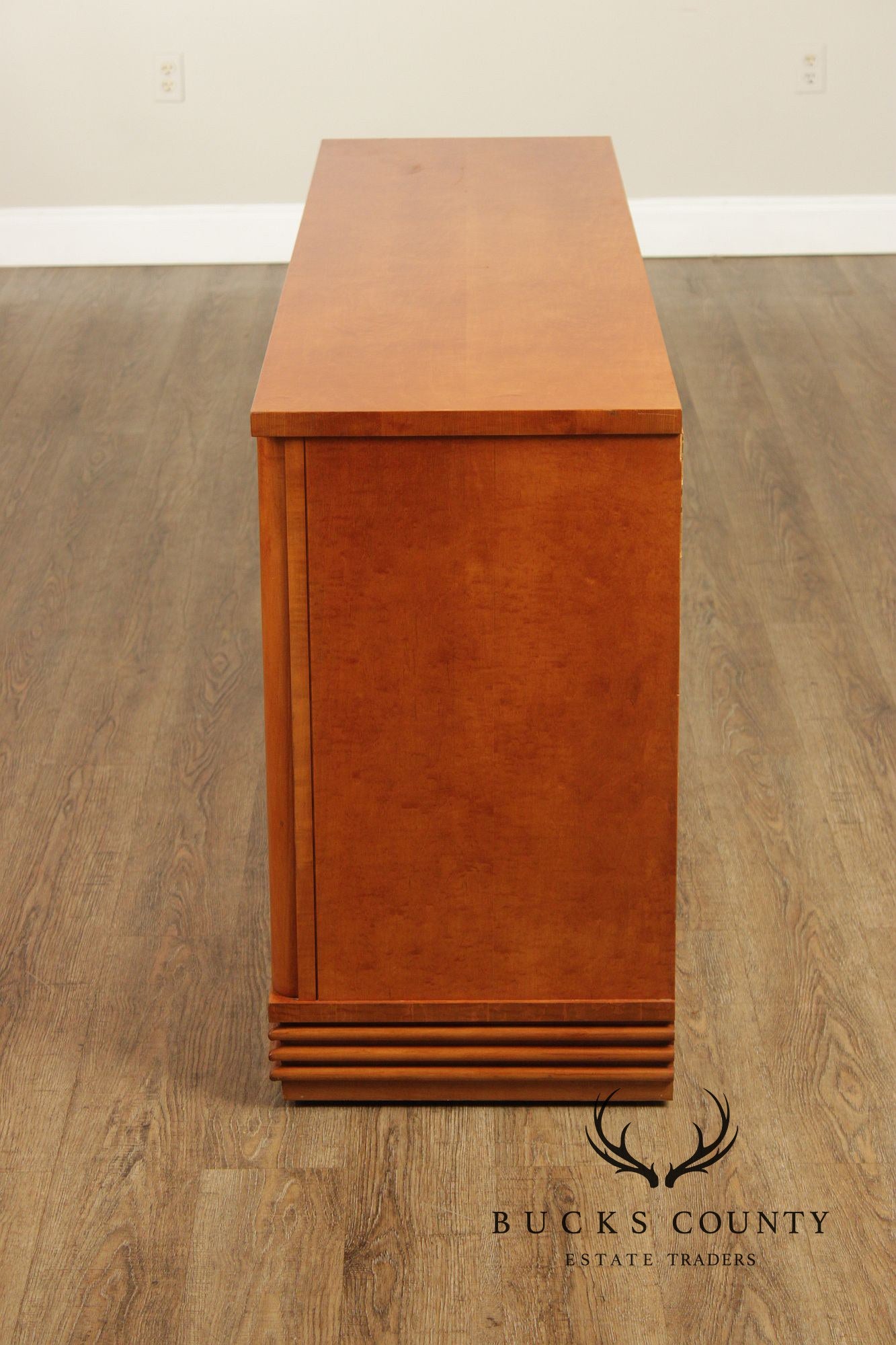 Hickory White Genesis Collection Art Deco Style Maple Sideboard