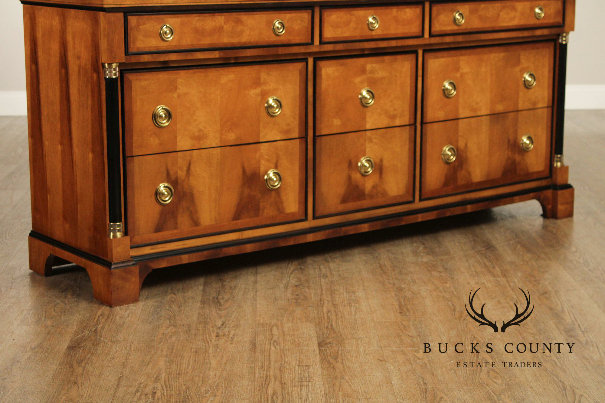 Century Furniture Empire Style Triple Dresser