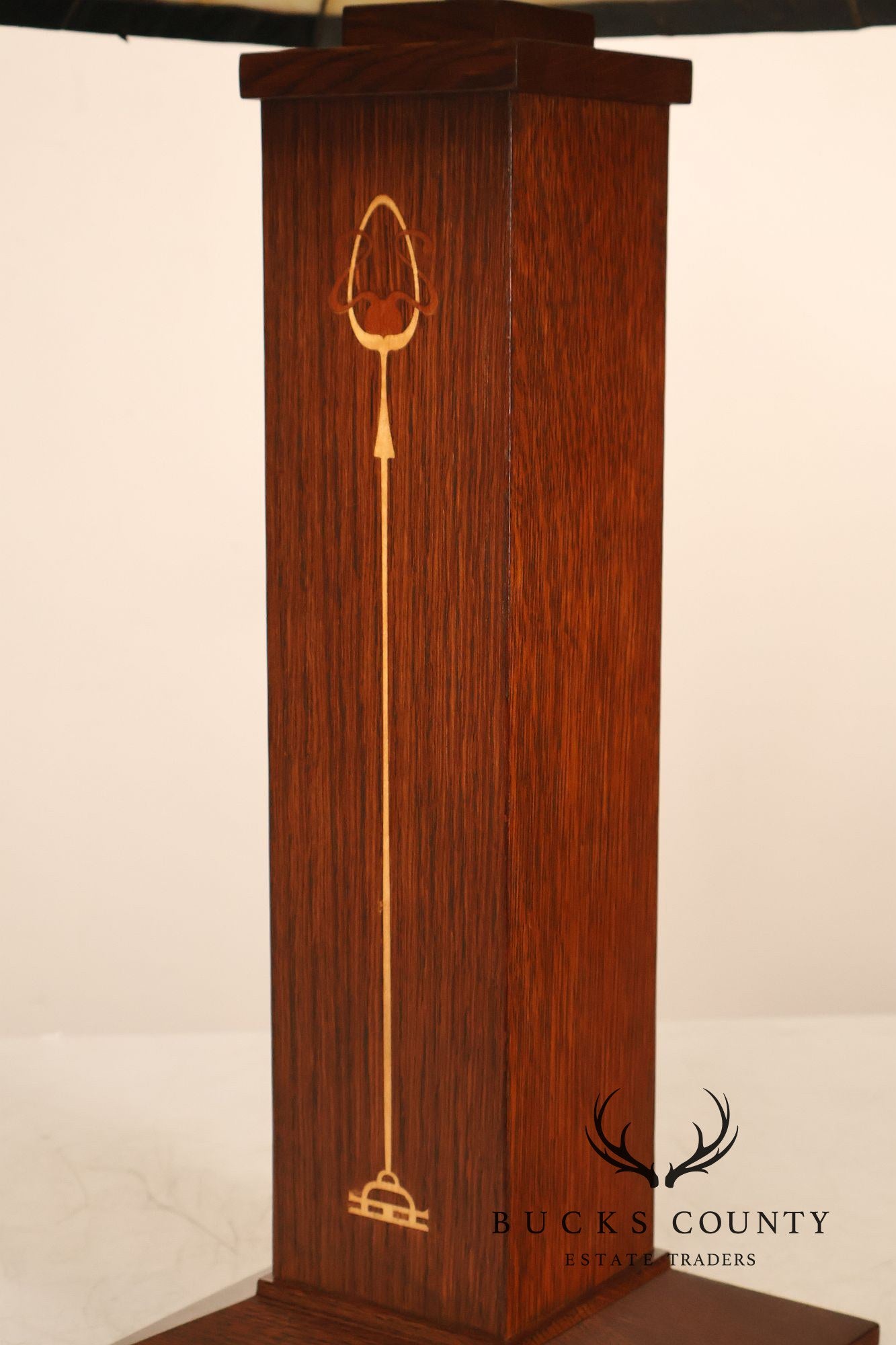 Stickley Mission Collection Oak Ellis Table Lamp