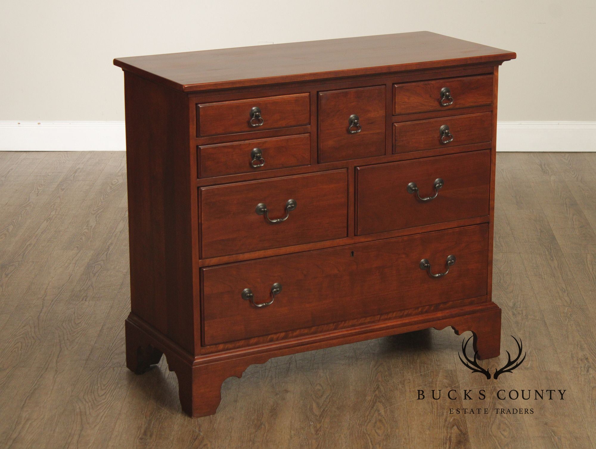 Lexington Bob Timberlake Pair Of Cherry Chippendale Style Chest Of Drawers