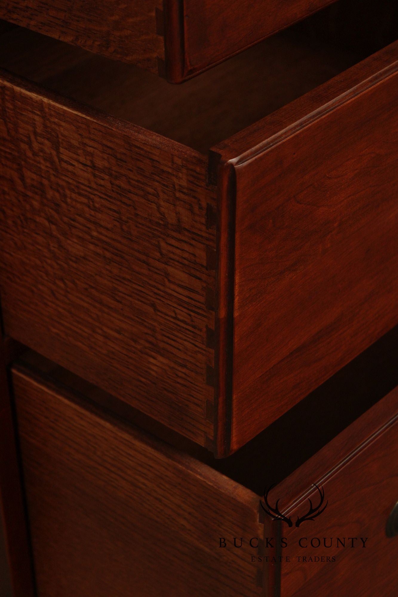 Lexington Bob Timberlake Pair Of Cherry Chippendale Style Chest Of Drawers