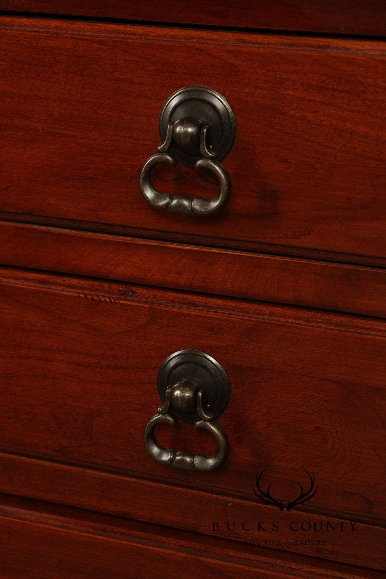 Lexington Bob Timberlake Pair Of Cherry Chippendale Style Chest Of Drawers