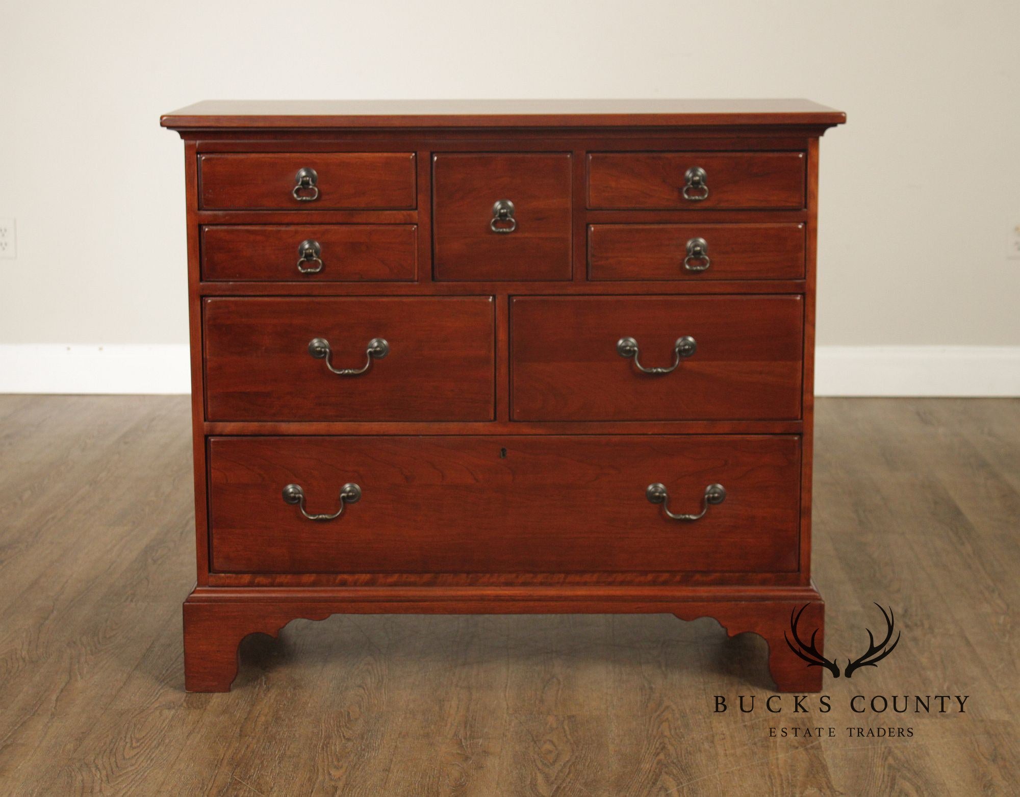 Lexington Bob Timberlake Pair Of Cherry Chippendale Style Chest Of Drawers