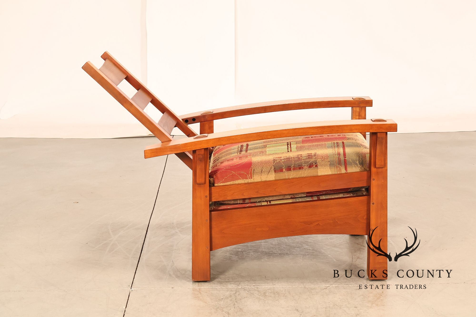 Stickley Mission Collection Cherry "Gus" Morris Chair