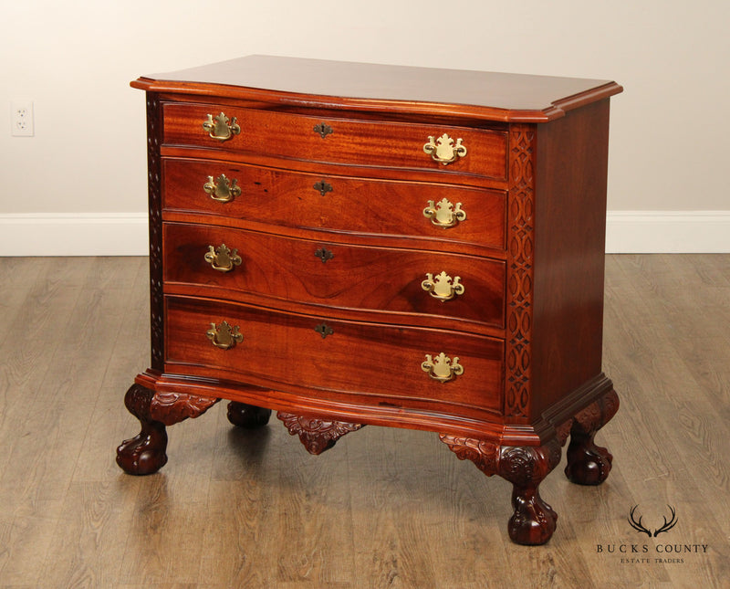 Chippendale Style Mahogany Ball and Claw Foot Chest of Drawers