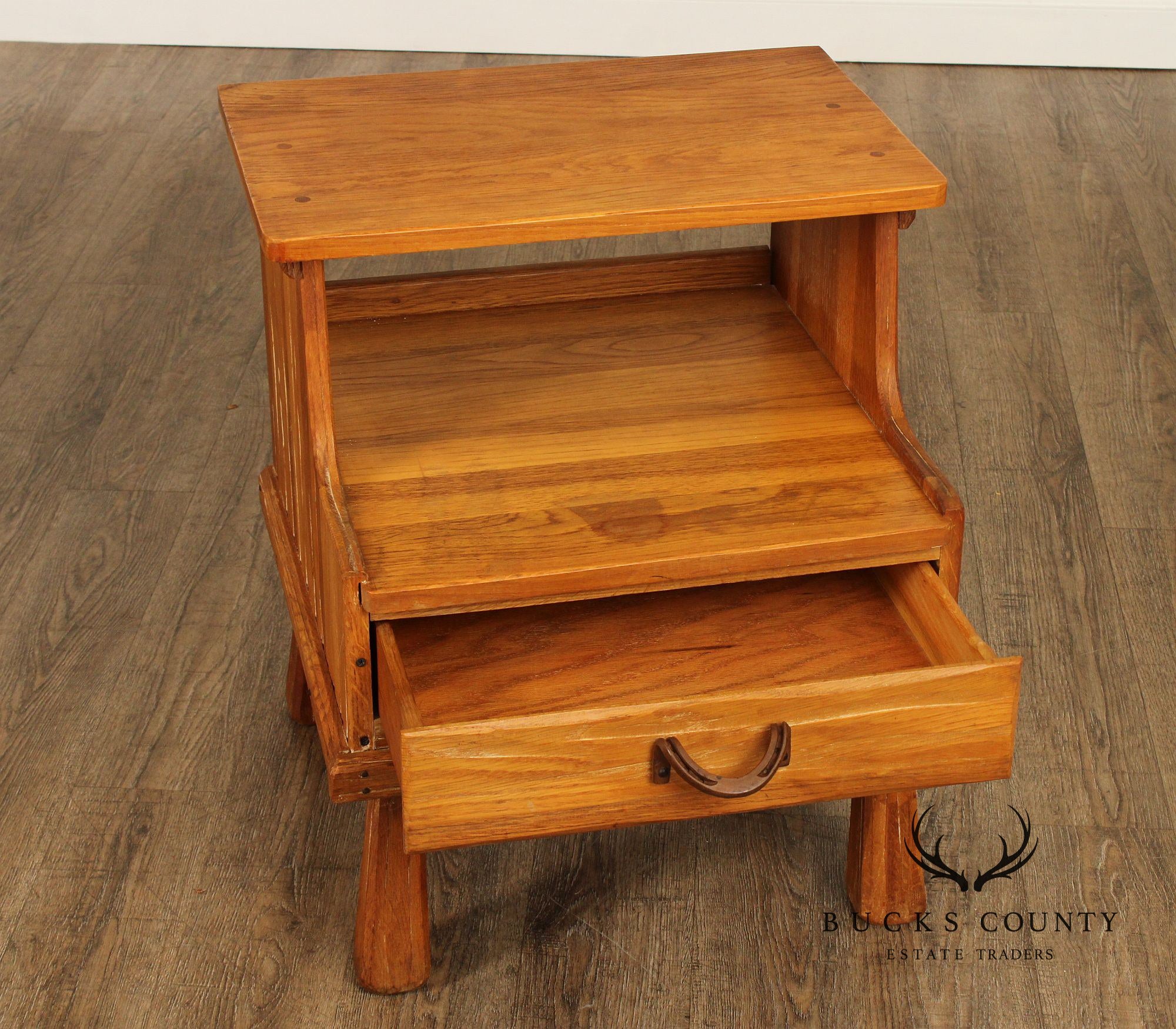 Brandt Ranch Oak One-Drawer Side Table