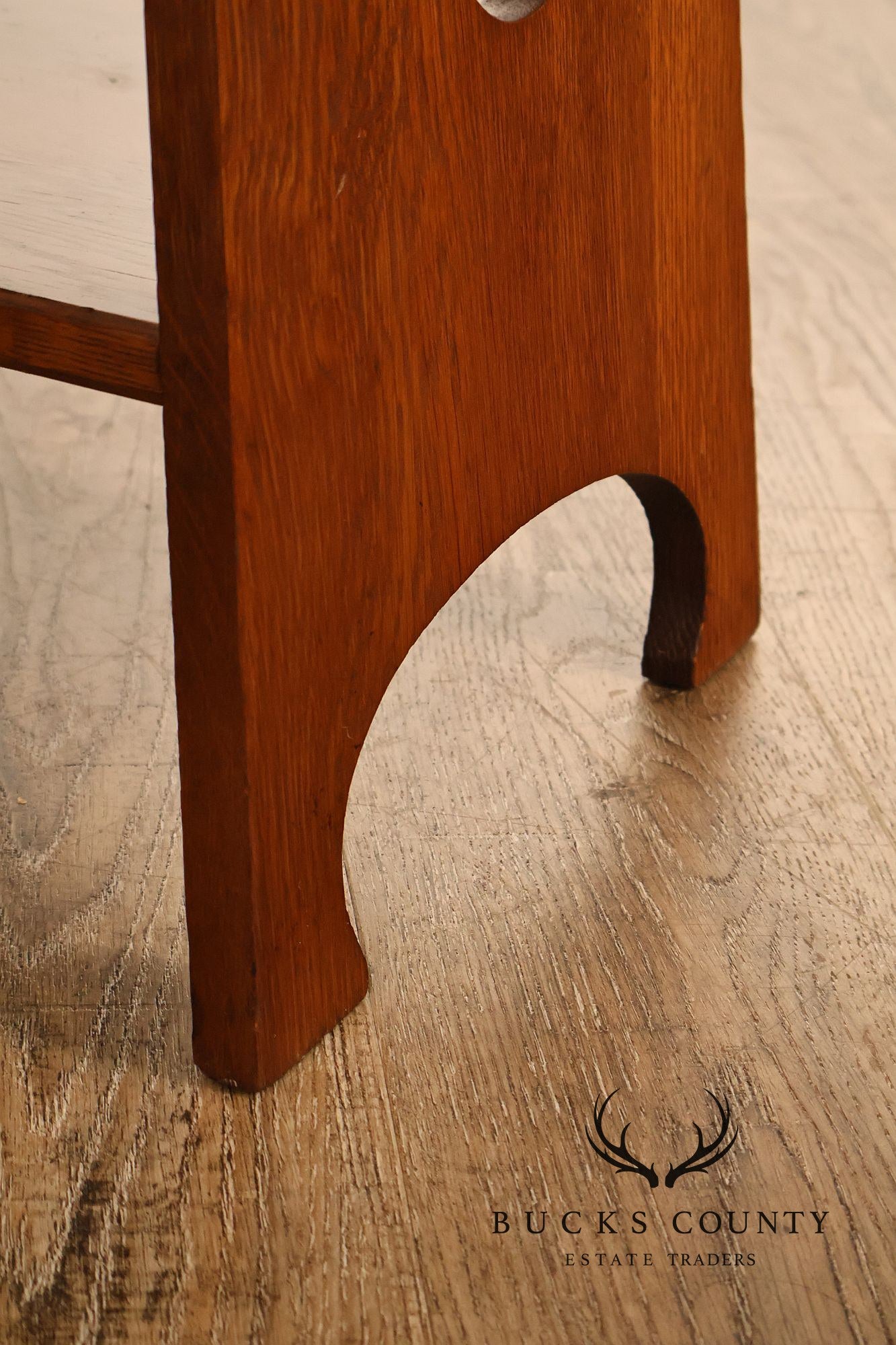 Arts And Crafts Mission Oak Tabouret