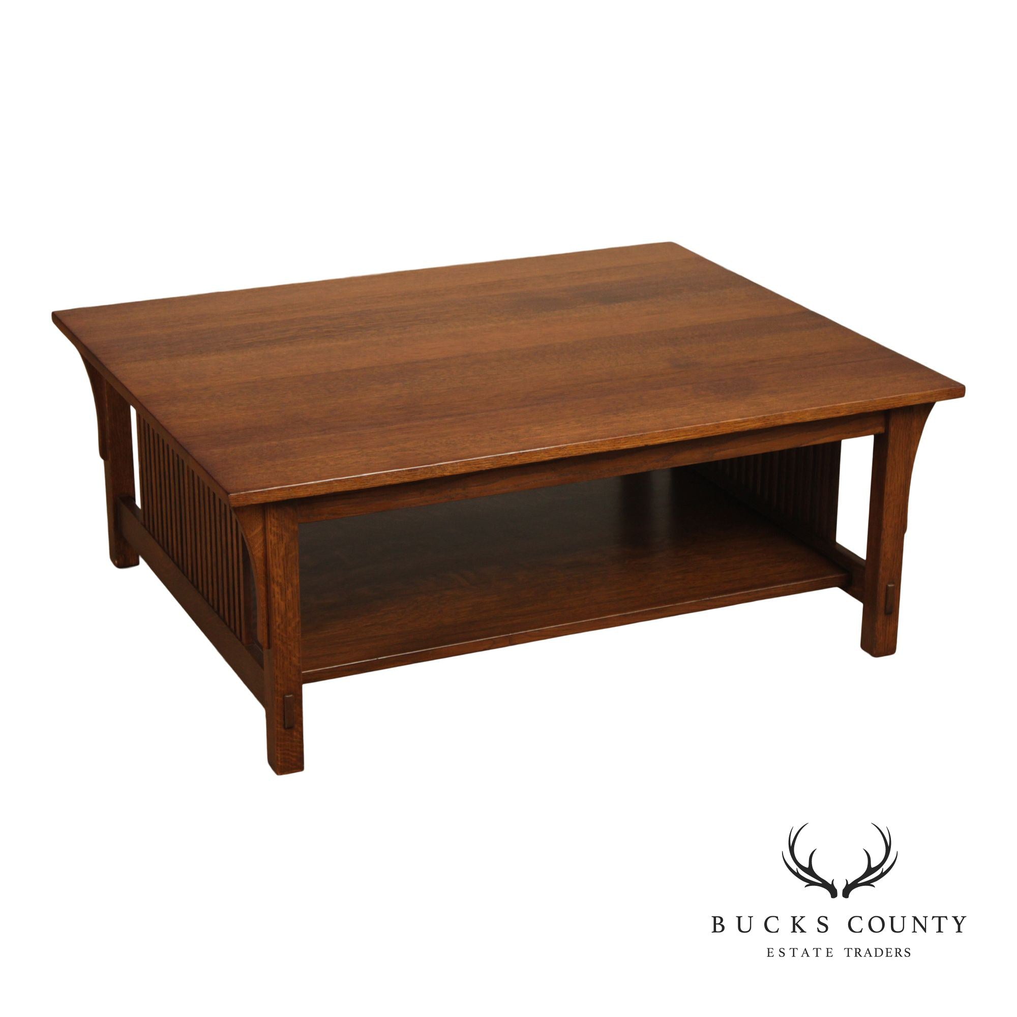 Stickley Mission Collection Oak Cocktail Table