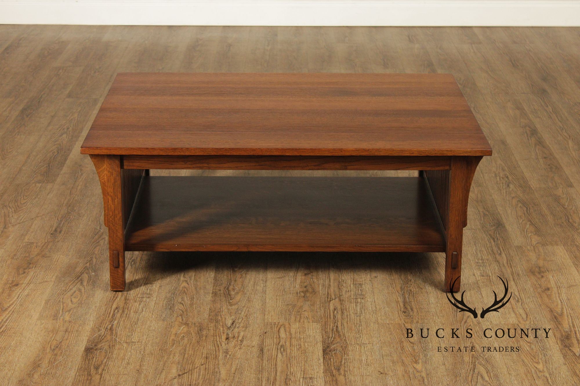 Stickley Mission Collection Oak Cocktail Table