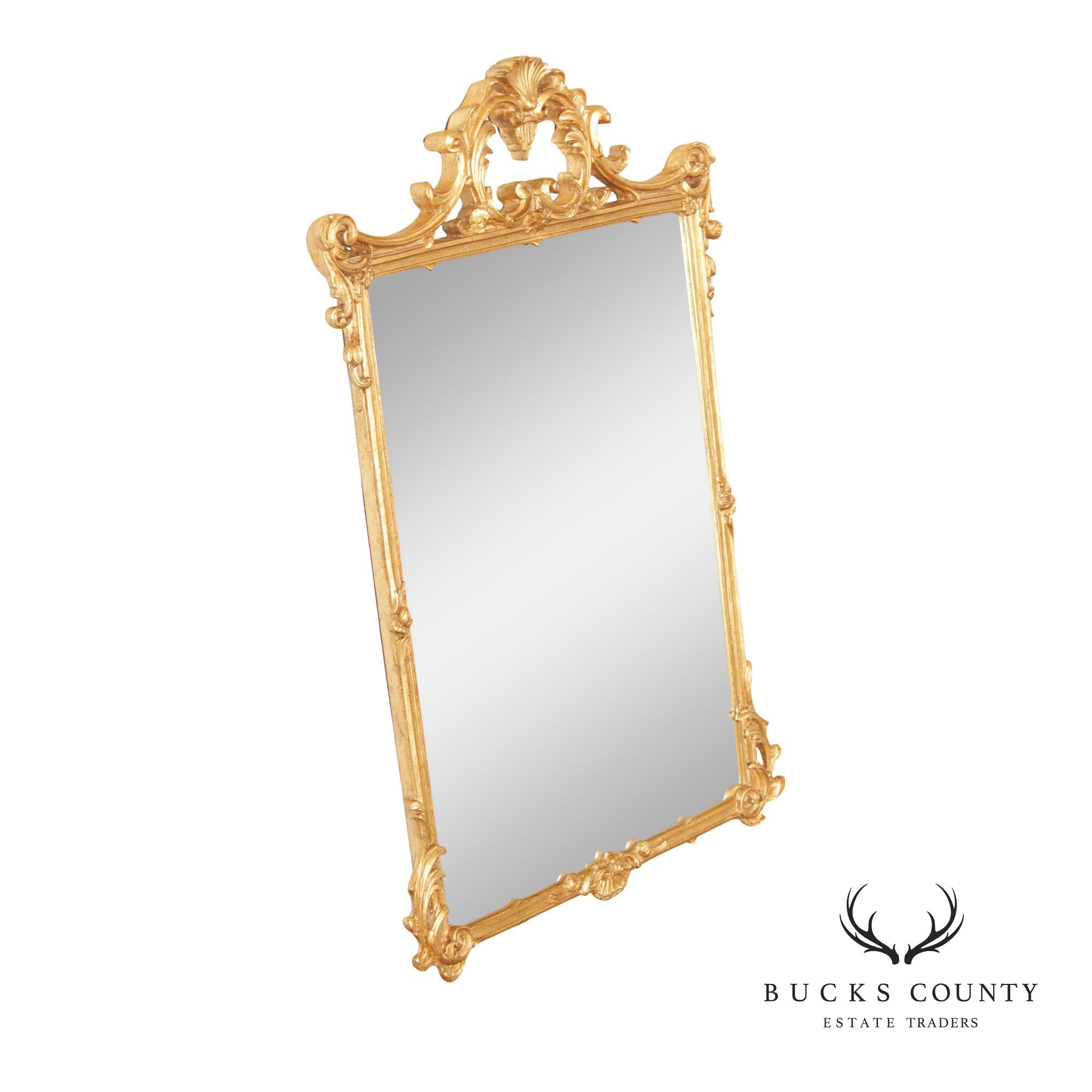 Hickory Manor House Rococo Style Gilt Wall Mirror