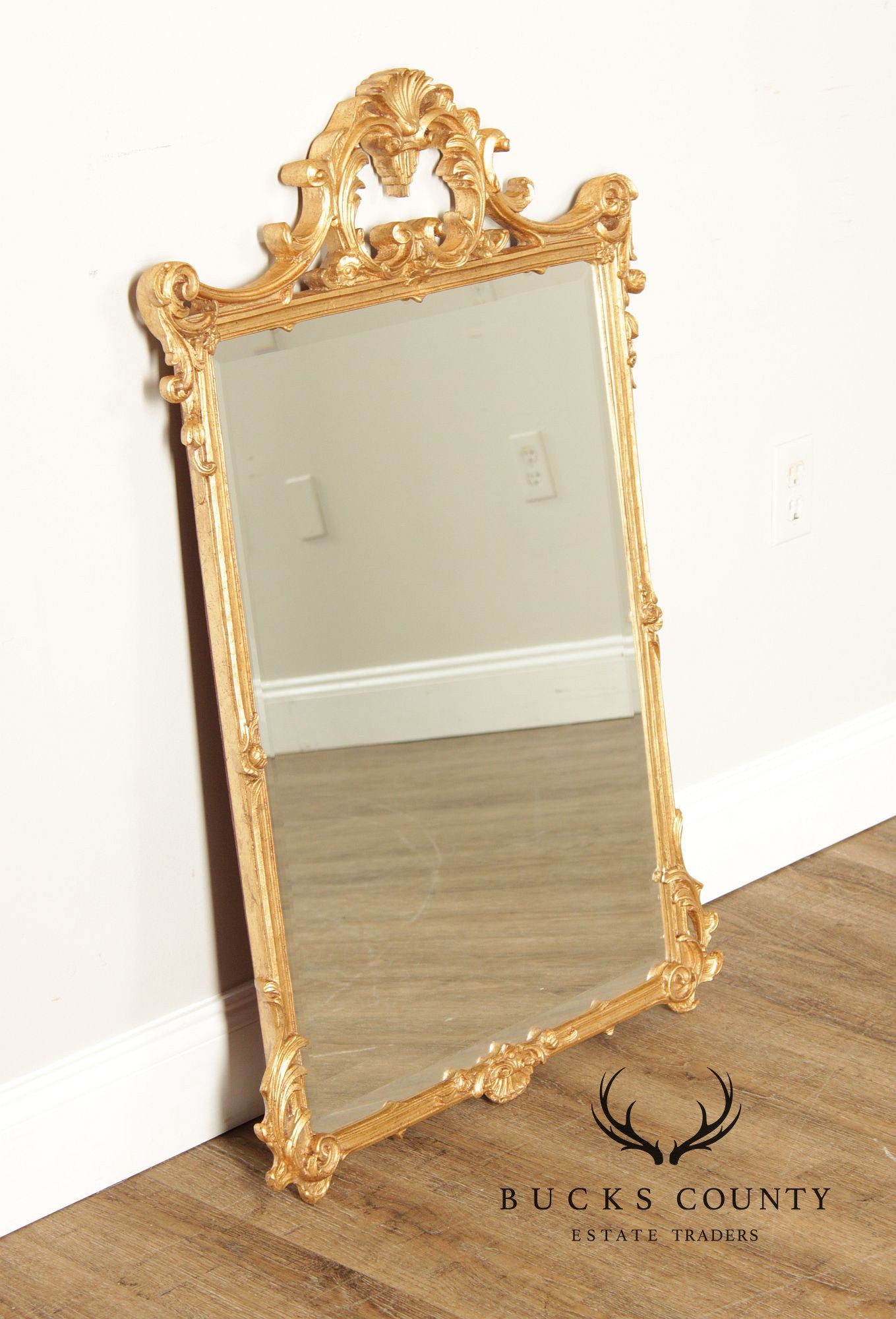 Hickory Manor House Rococo Style Gilt Wall Mirror
