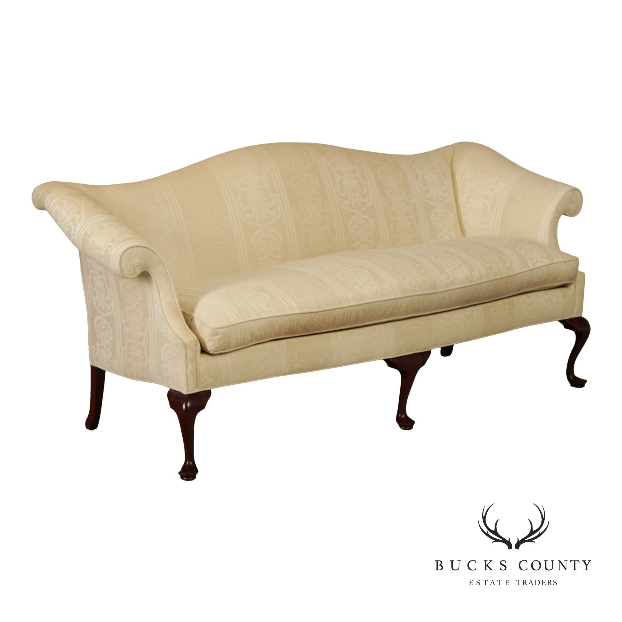 Southwood Queen Anne Style Mahogany Sofa