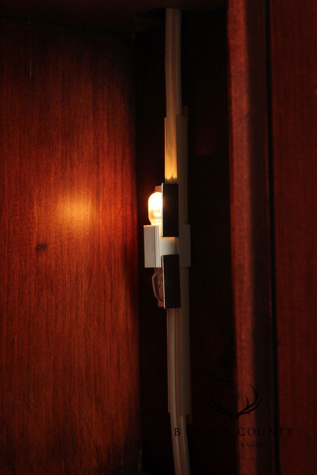 William Draper Custom Pine Corner Cabinetc