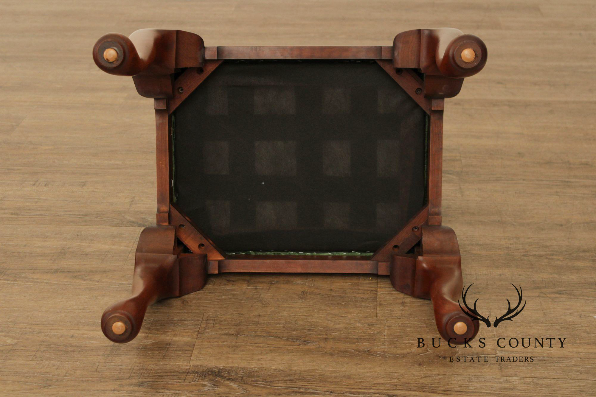 Henkel Harris Queen Anne Style Cherry Bench