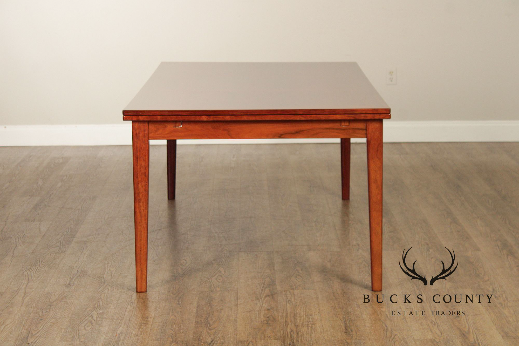 Skovby Danish Modern Rosewood Expandable Dining Table