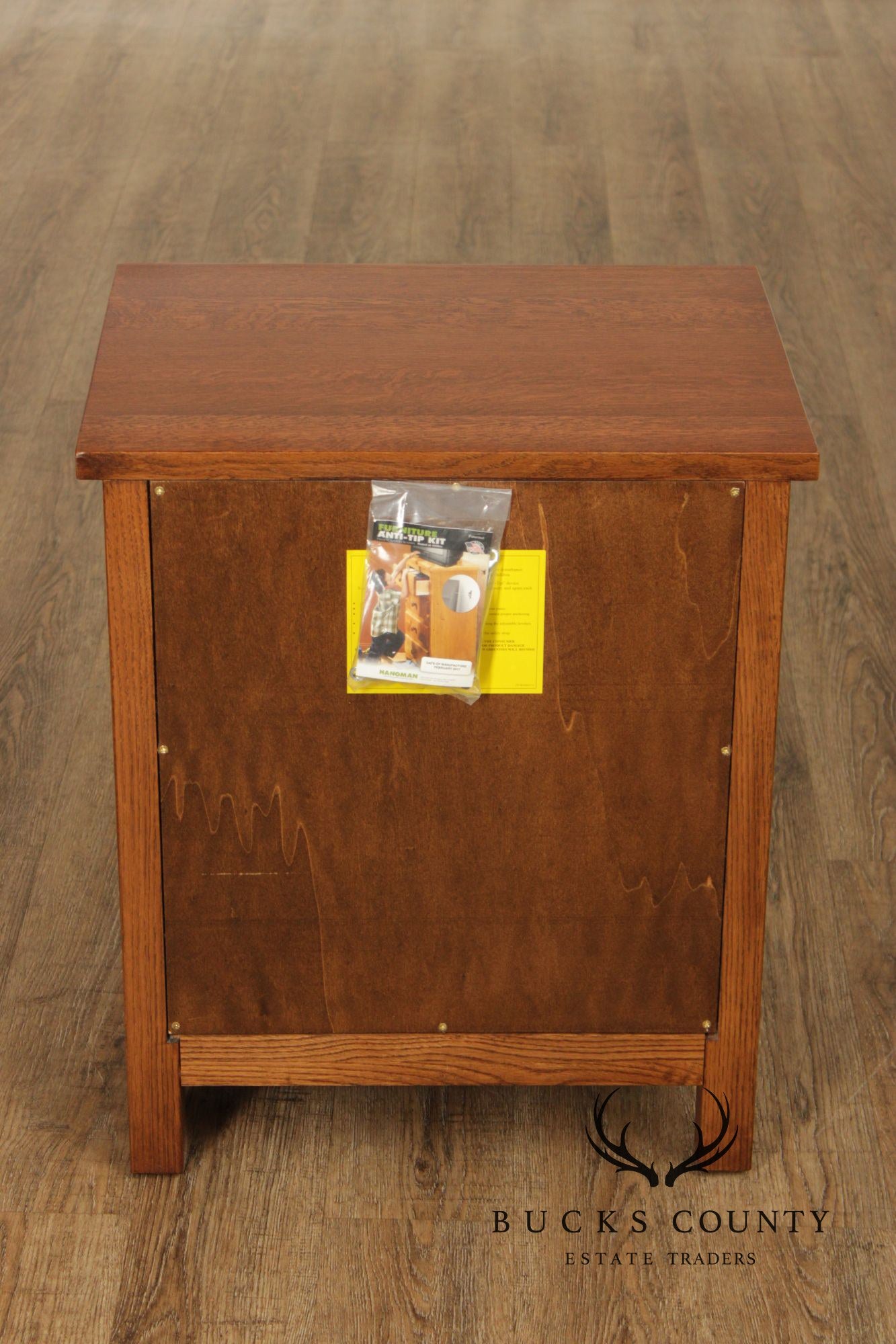 Stickley Antiquities Mission Oak Open Nightstand With Drawer