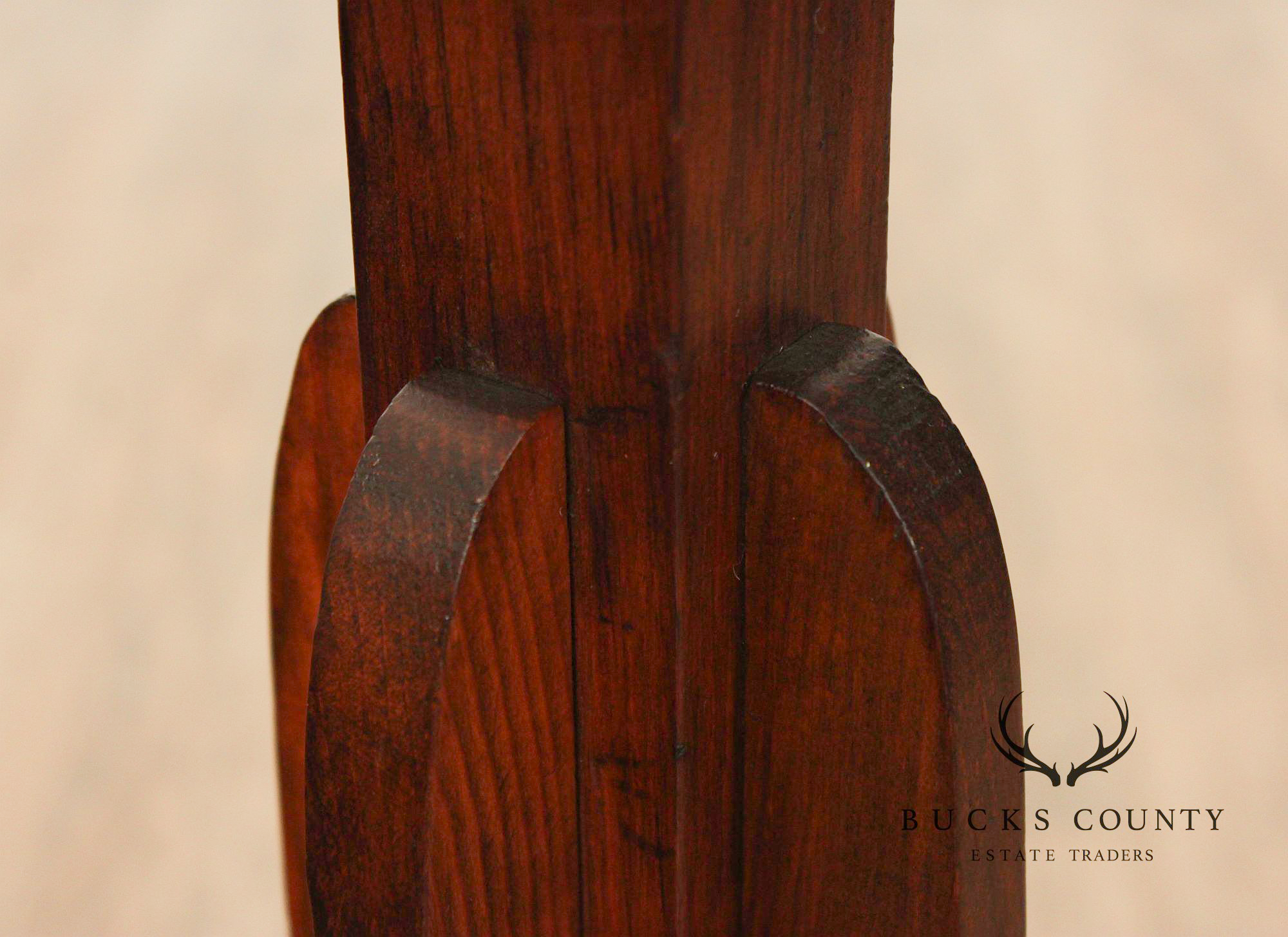 Antique Arts And Crafts Oak Coat Rack