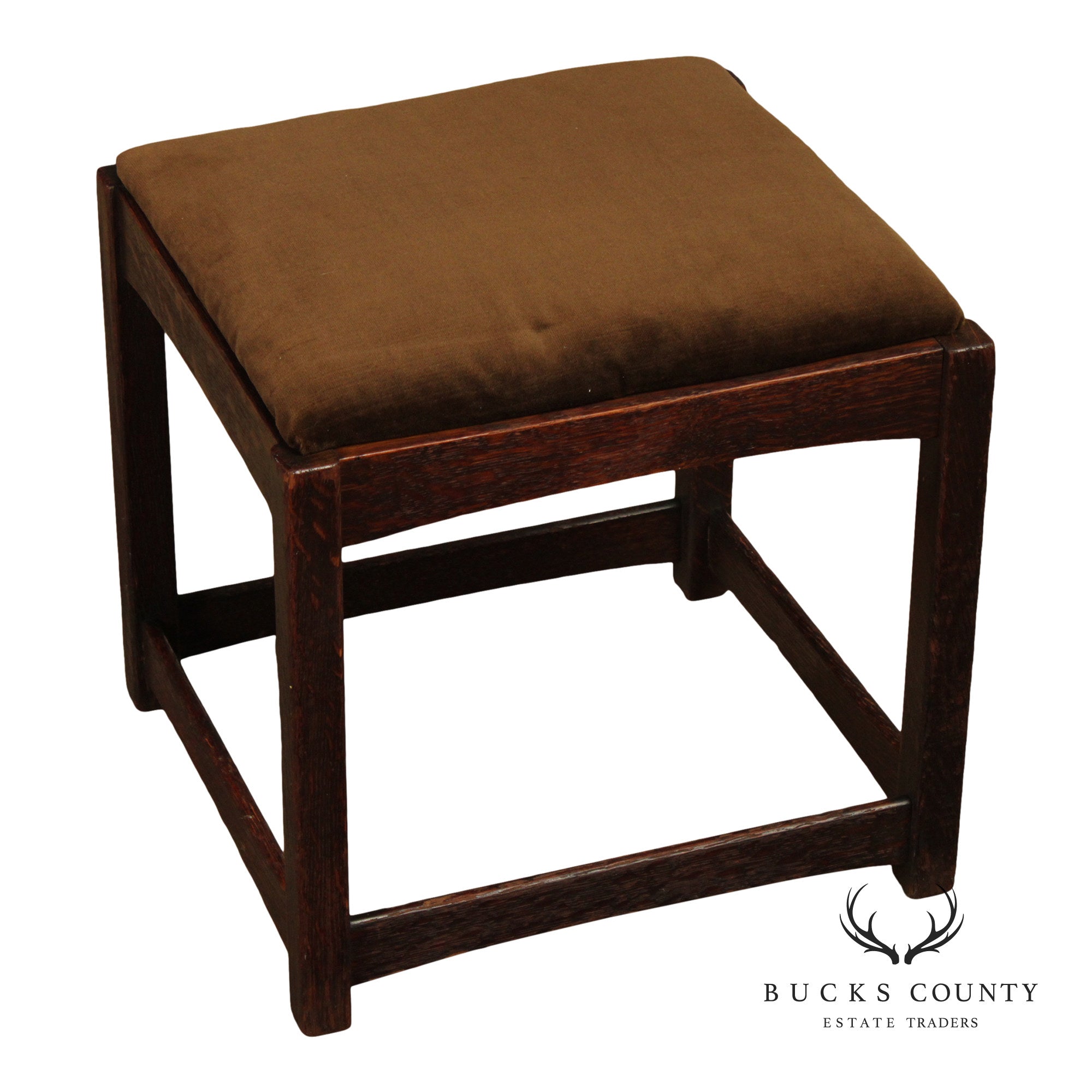 Grand Rapids Bookcase & Chair Co. Antique Mission Oak Stool