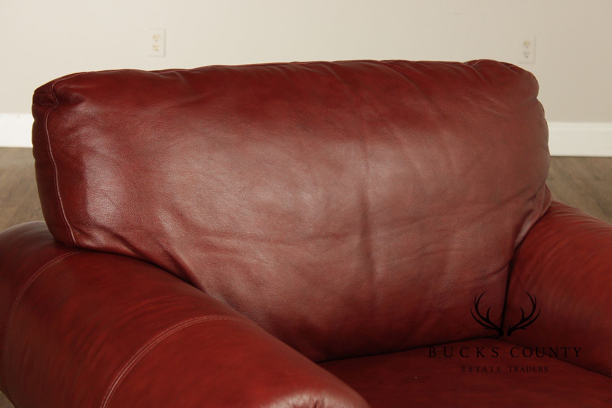 Traditional Leather Club Chair