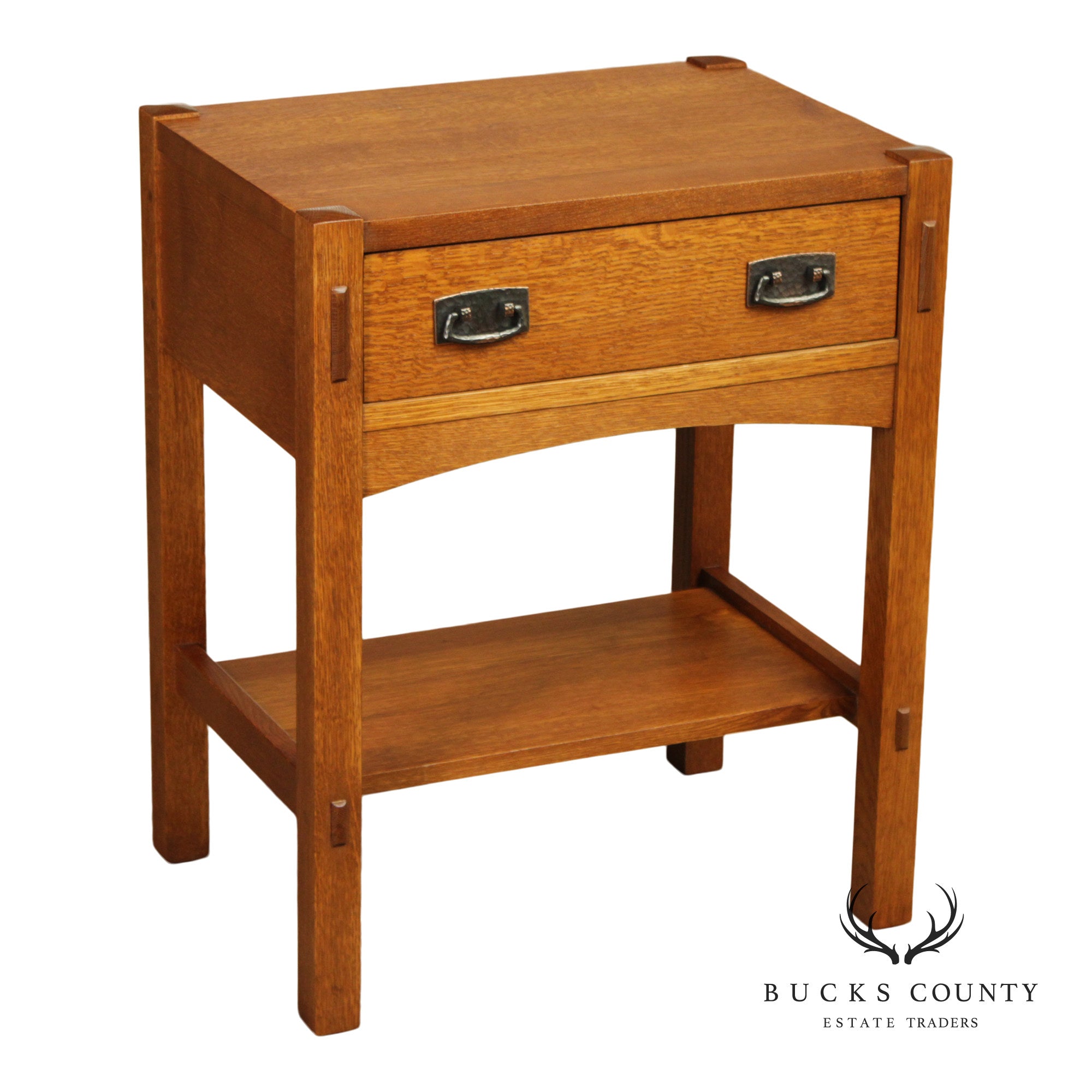 Stickley Mission Collection Oak One-Drawer Nightstand