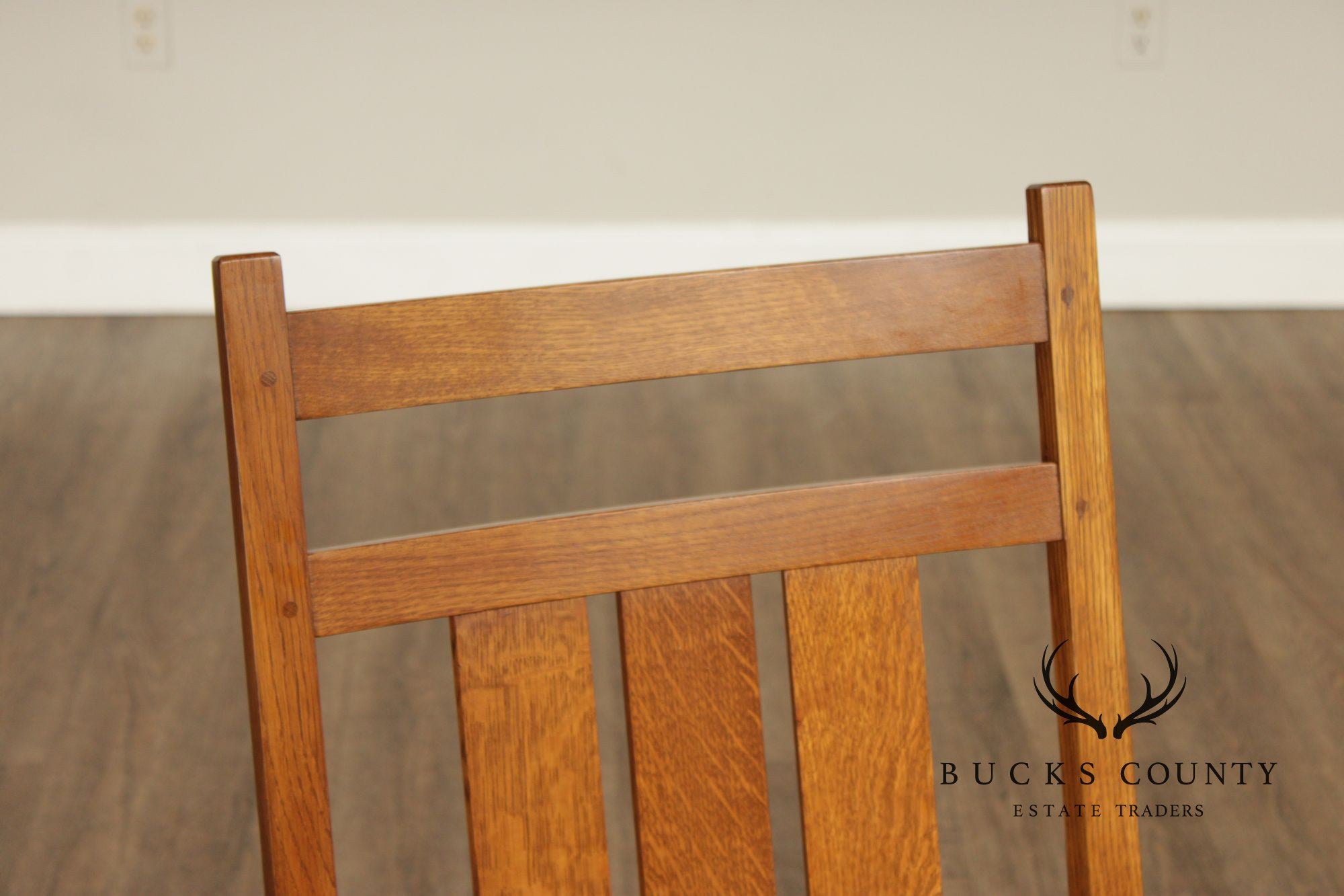 Stickley Mission Collection Harvey Ellis Oak Rocking Chair
