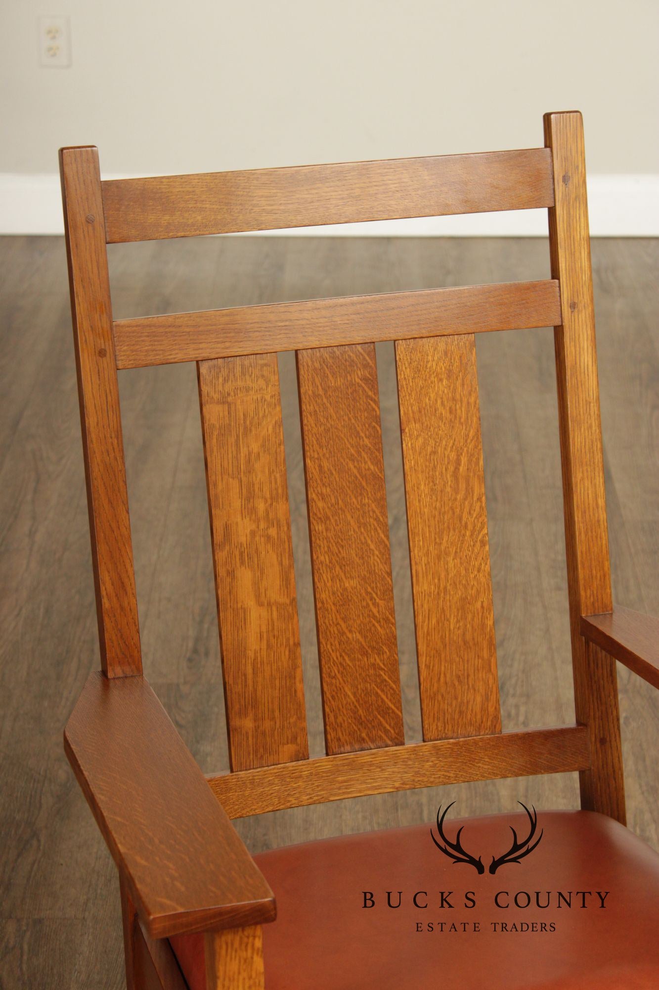 Stickley Mission Collection Harvey Ellis Oak Rocking Chair