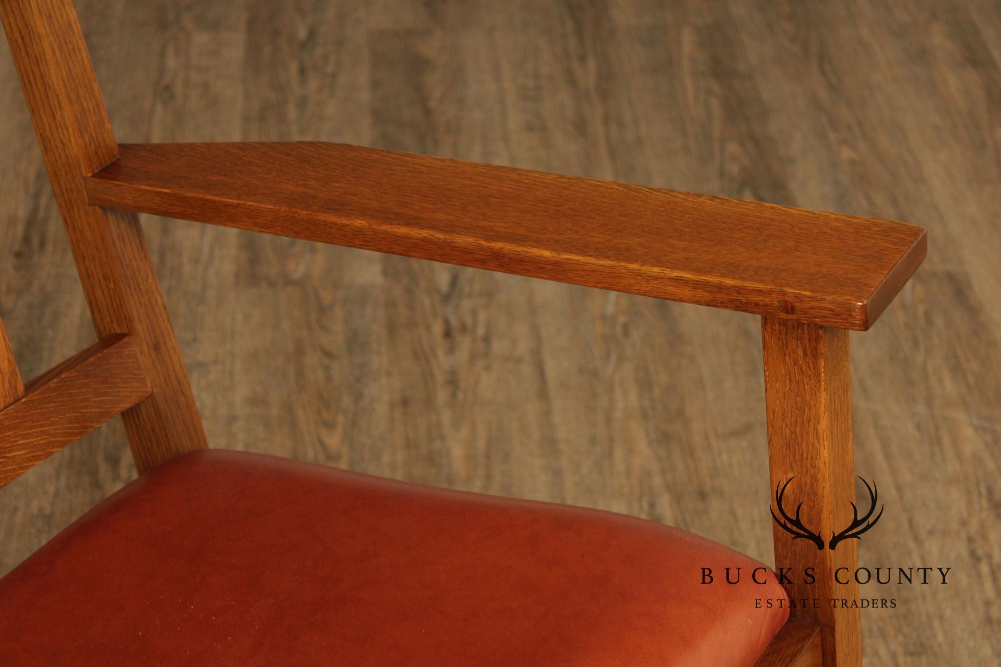 Stickley Mission Collection Harvey Ellis Oak Rocking Chair