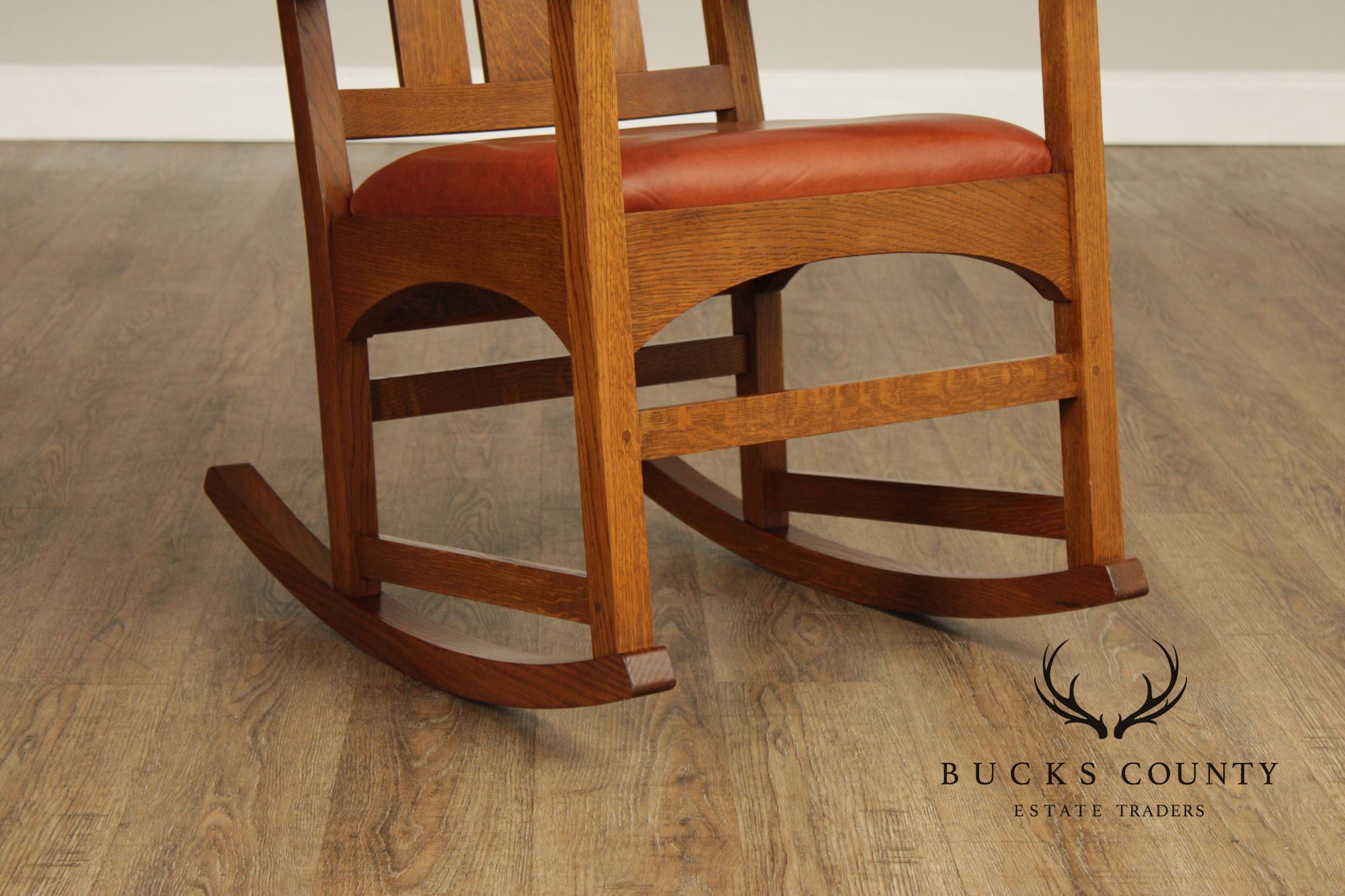 Stickley Mission Collection Harvey Ellis Oak Rocking Chair