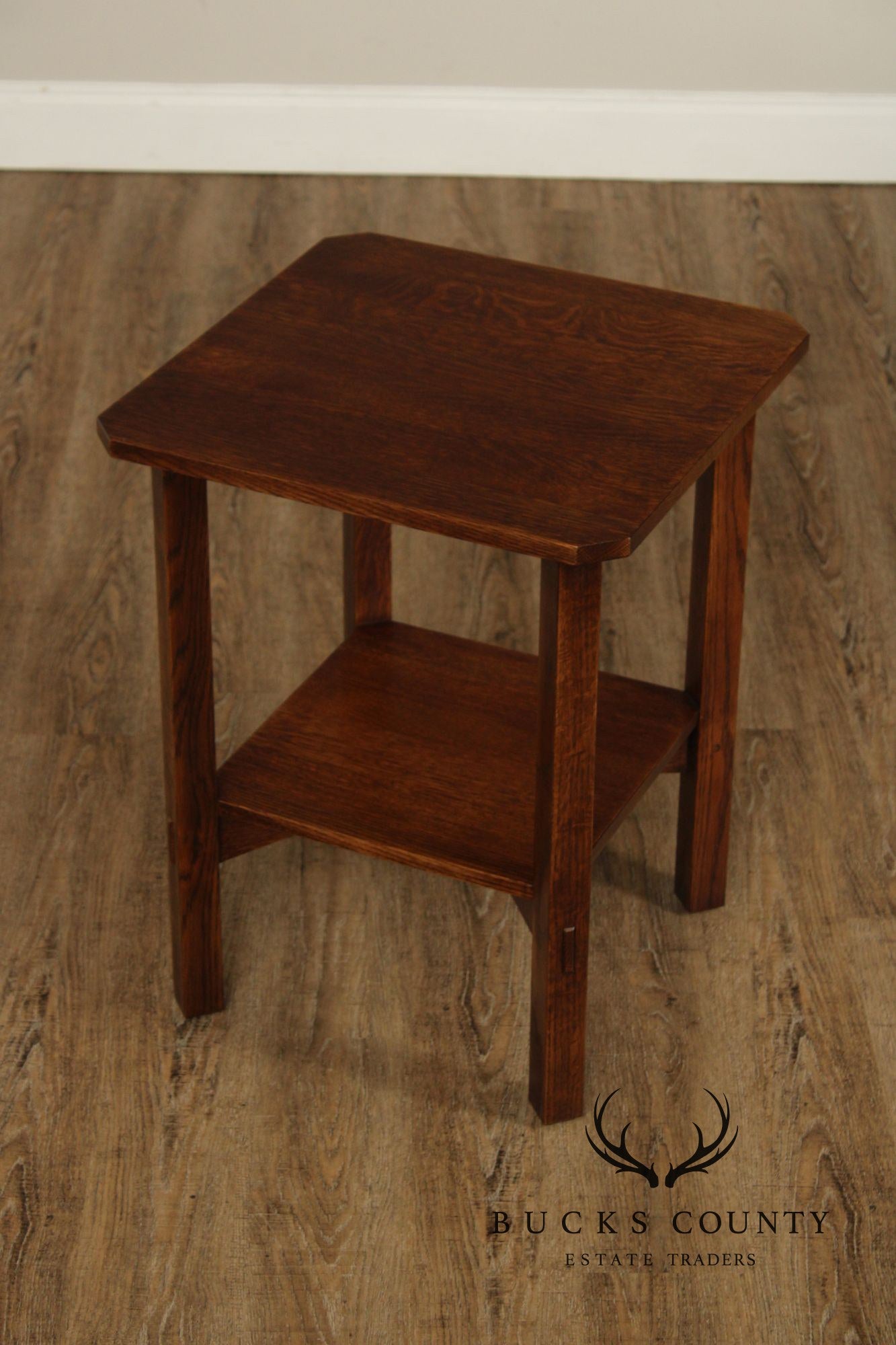 Stickley Mission Collection Solid Oak End Table