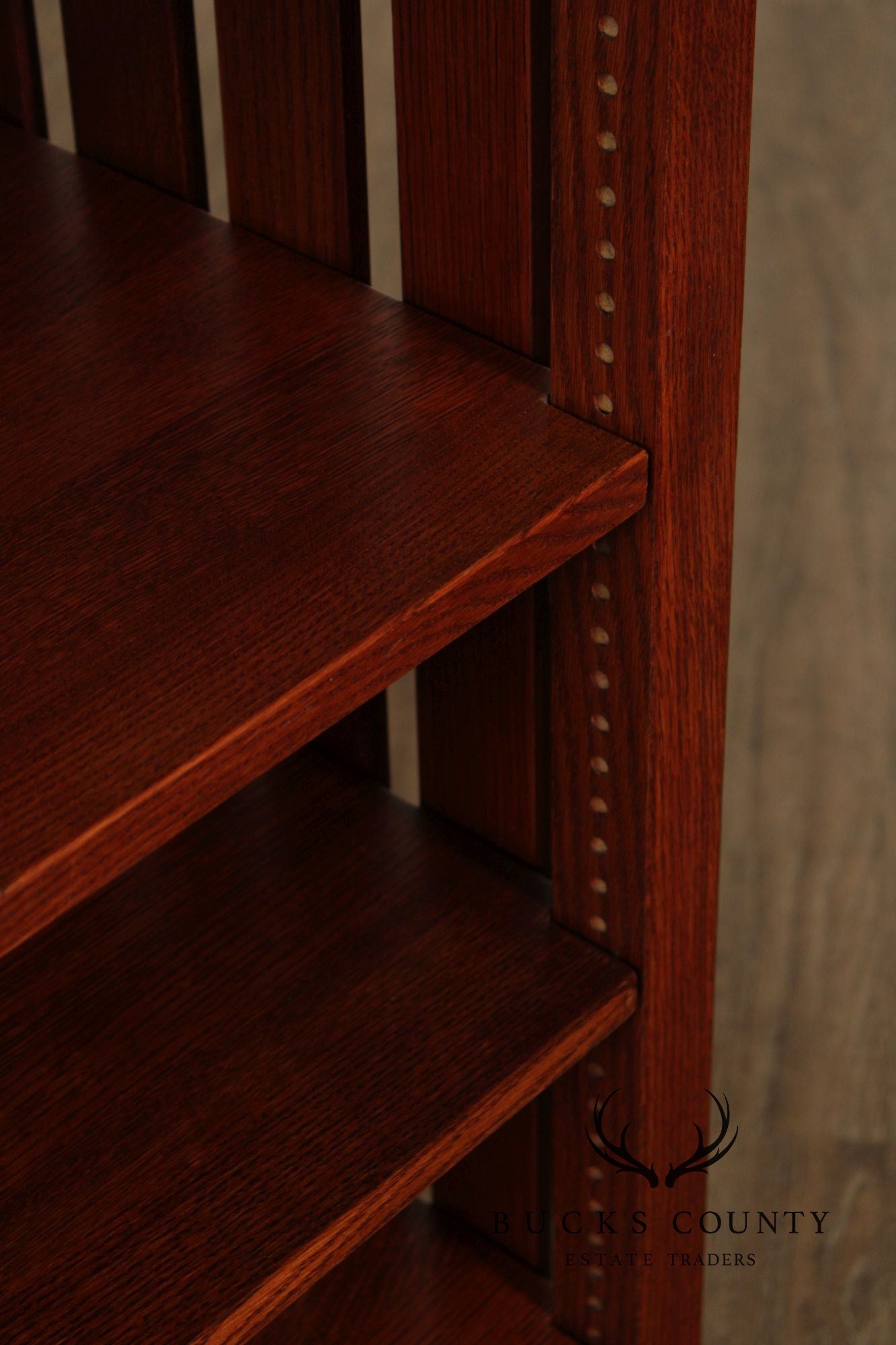 Stickley Mission Collection Oak Bookcase Magazine Stand