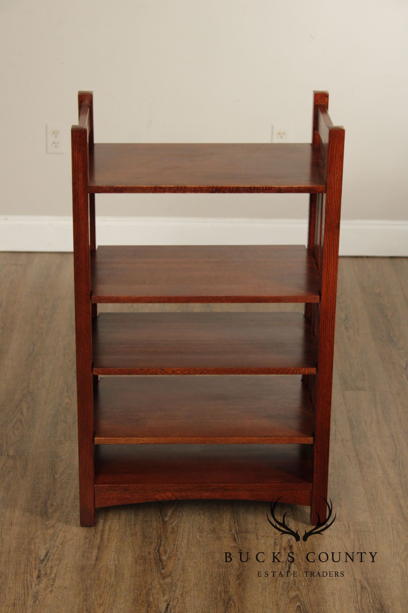Stickley Mission Collection Oak Bookcase Magazine Stand