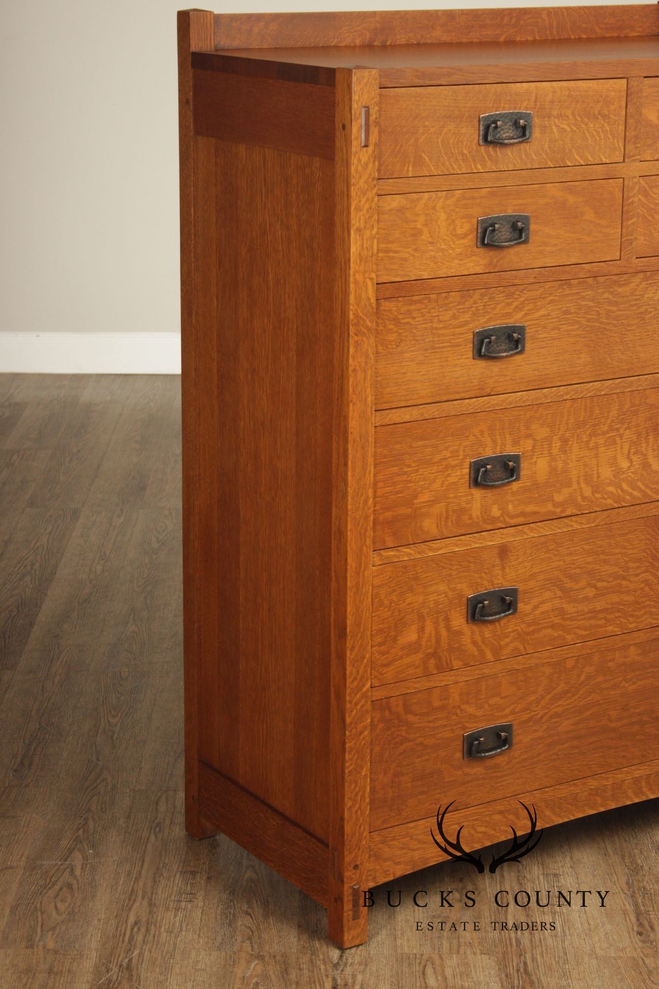 Stickley Mission Collection Oak Chest Of Drawers