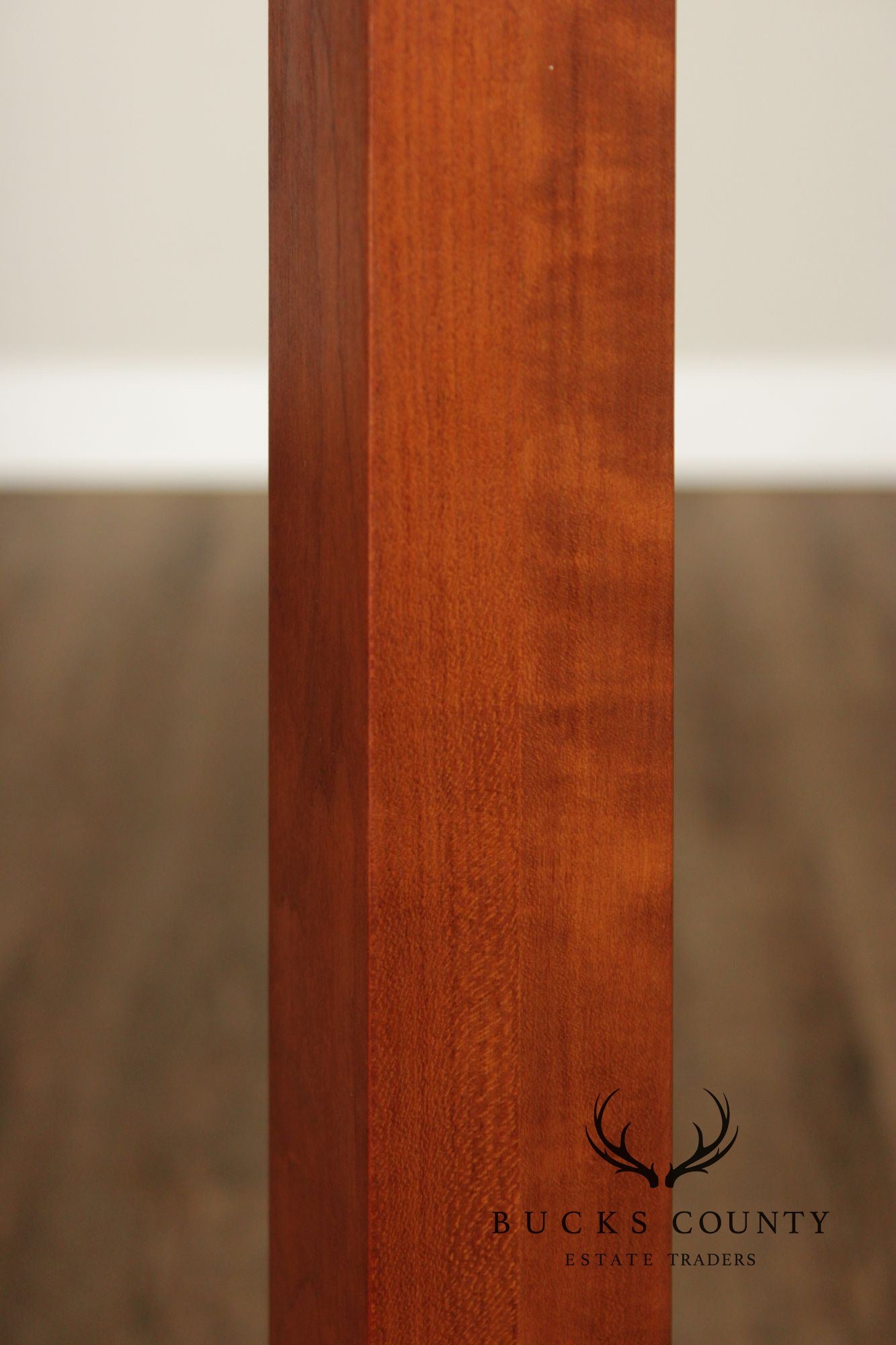 Stickley Mission Collection Cherry Square Base Floor Lamp
