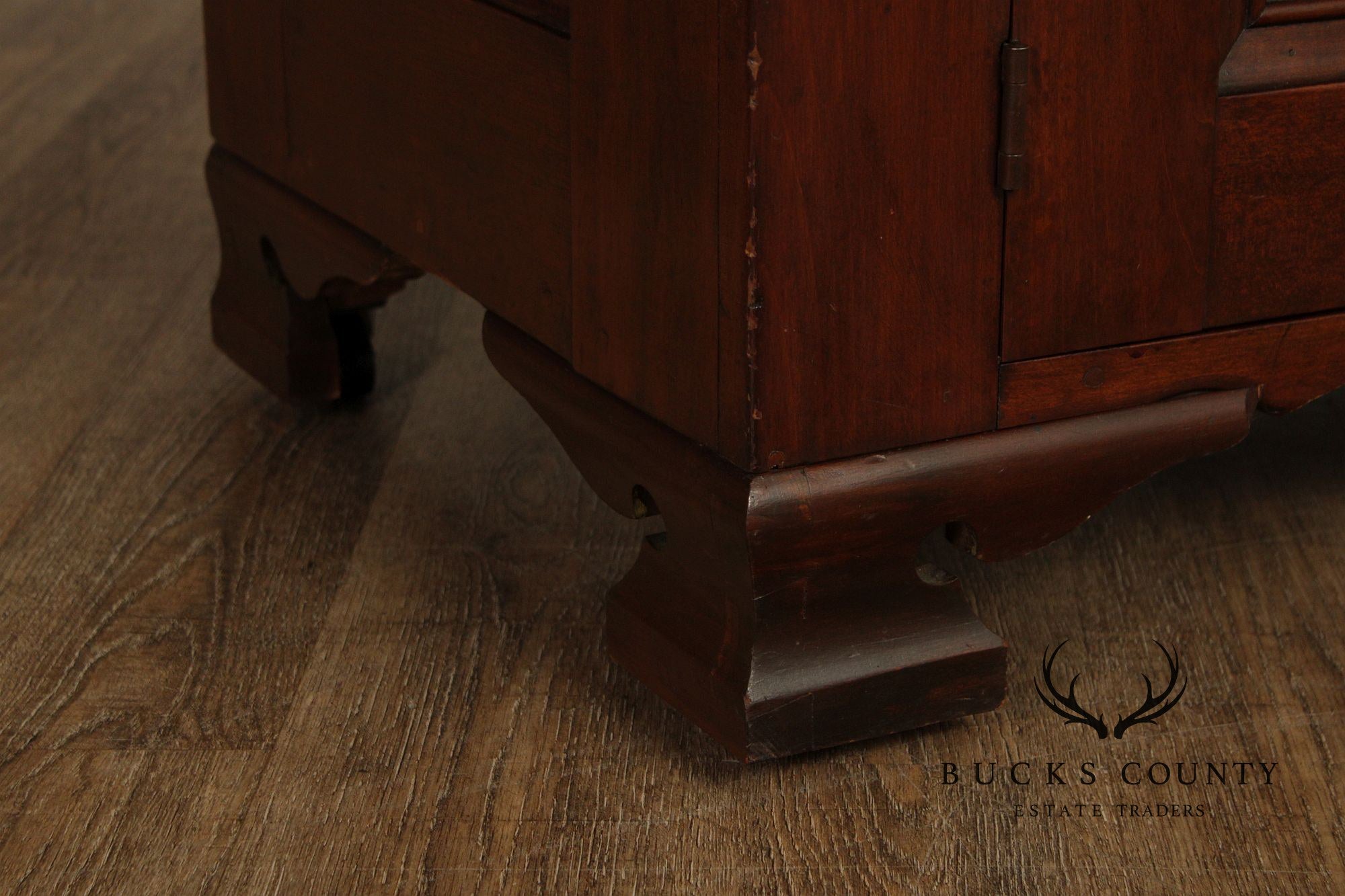 Antique American Country Poplar Dry Sink Cabinet