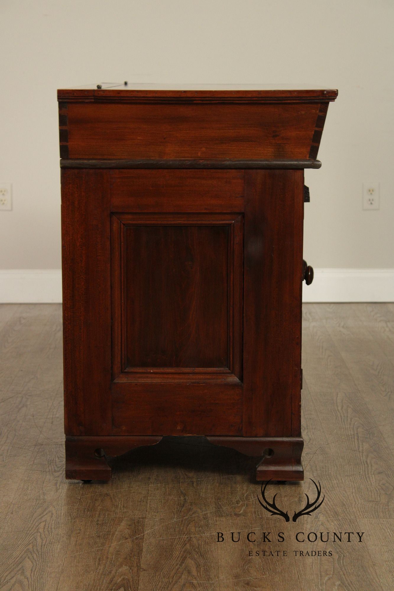 Antique American Country Poplar Dry Sink Cabinet