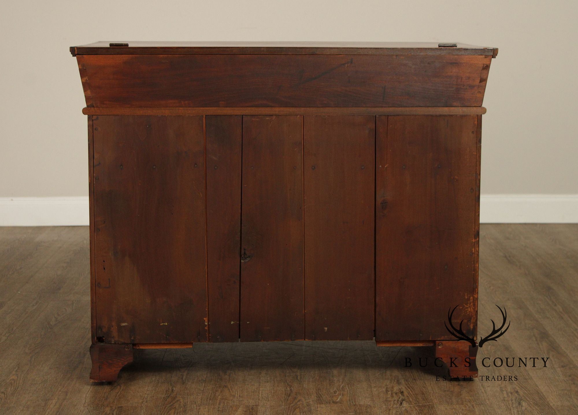 Antique American Country Poplar Dry Sink Cabinet