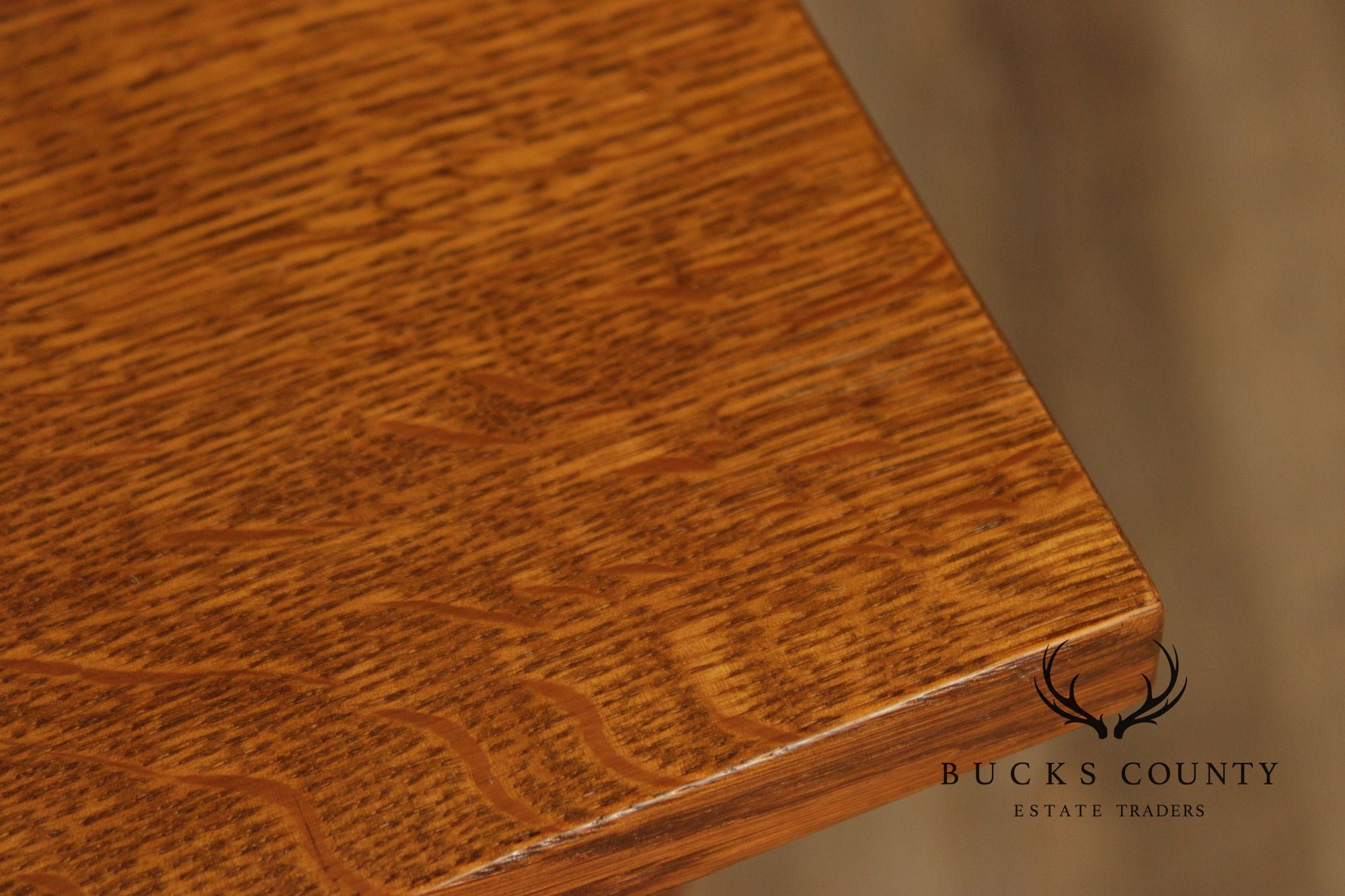 Stickley Mission Collection Oak Spindle Lamp Table