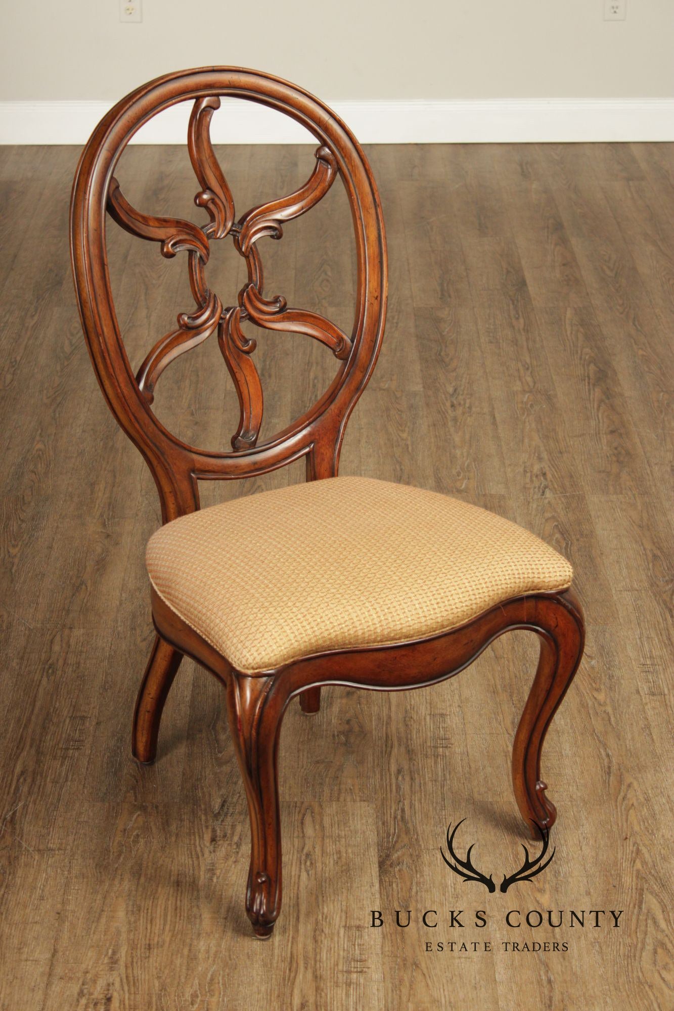 Henredon French Louis XV Style Set of Six Dining Chairs