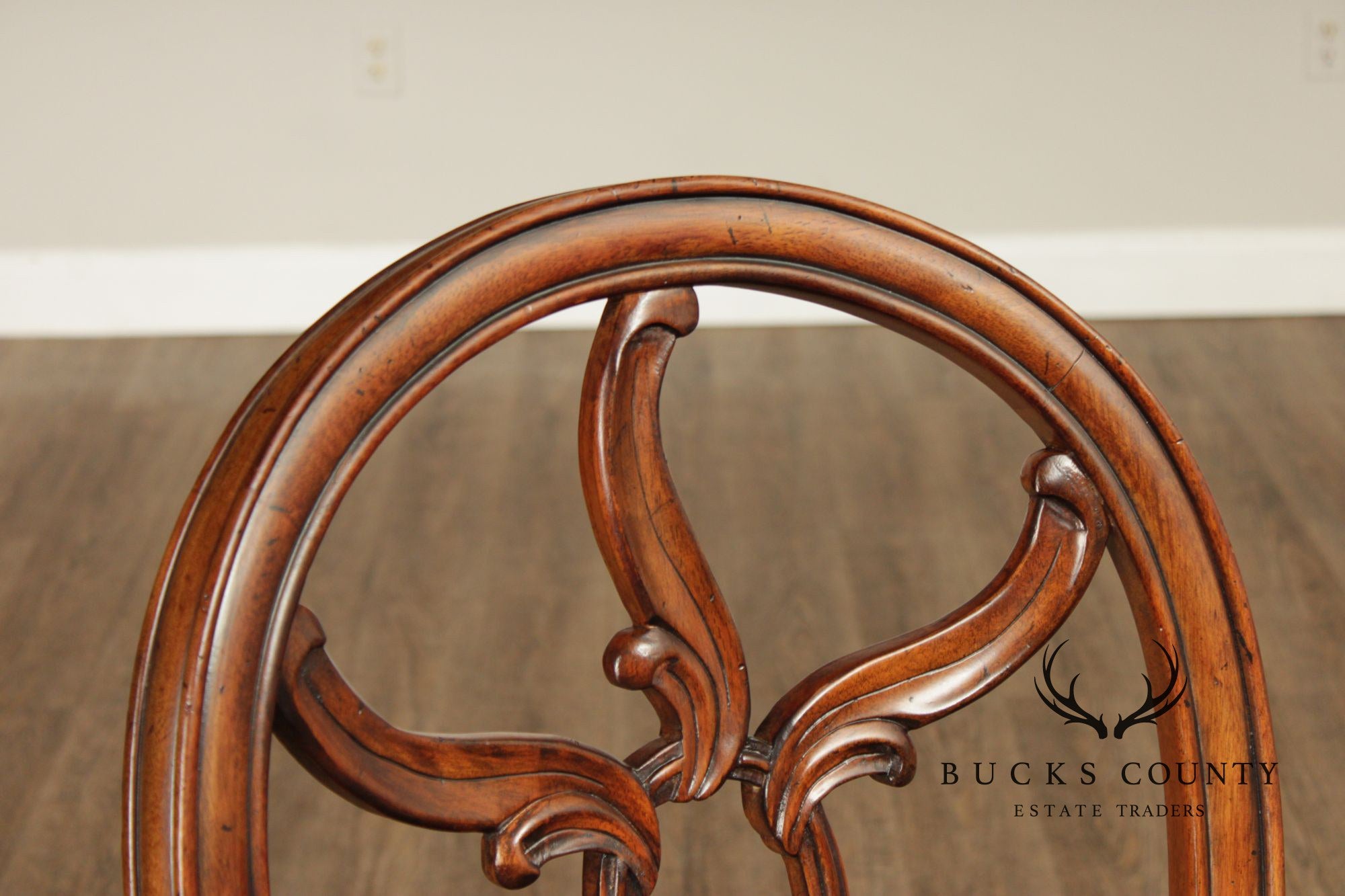 Henredon French Louis XV Style Set of Six Dining Chairs